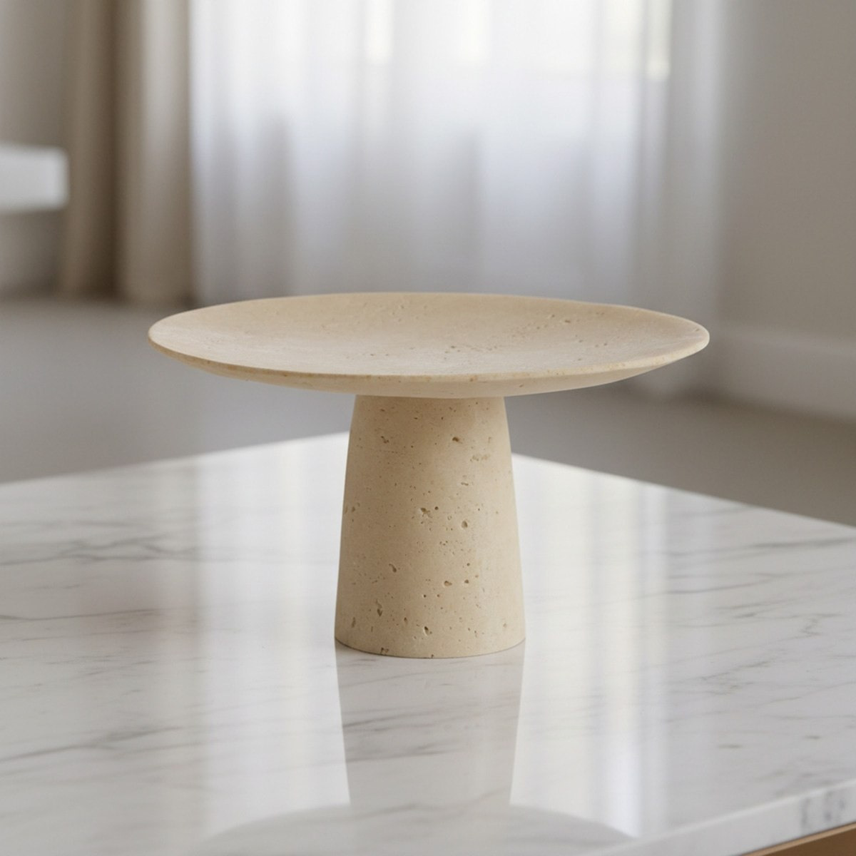 Fresco Idris Decorative Resin Footed Tray - 24.7 x 24.7 x 14.5 cm-hbxhomeware-hbxdecorandfurnishings-image-1