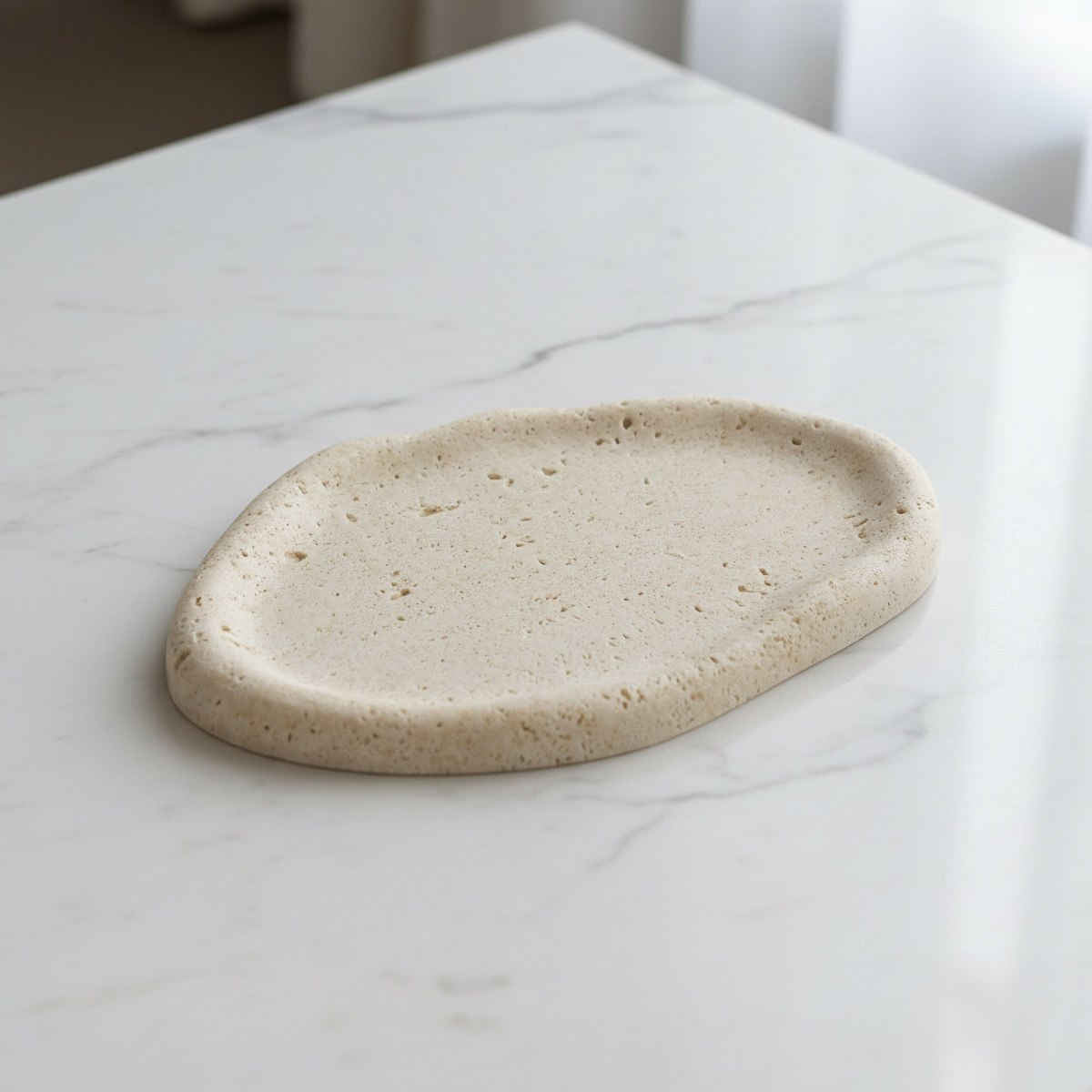 Fresco Idris Decorative Resin Platter - 23x15.7x1.5 cm-hbxhomeware-hbxdecorandfurnishings-image-1