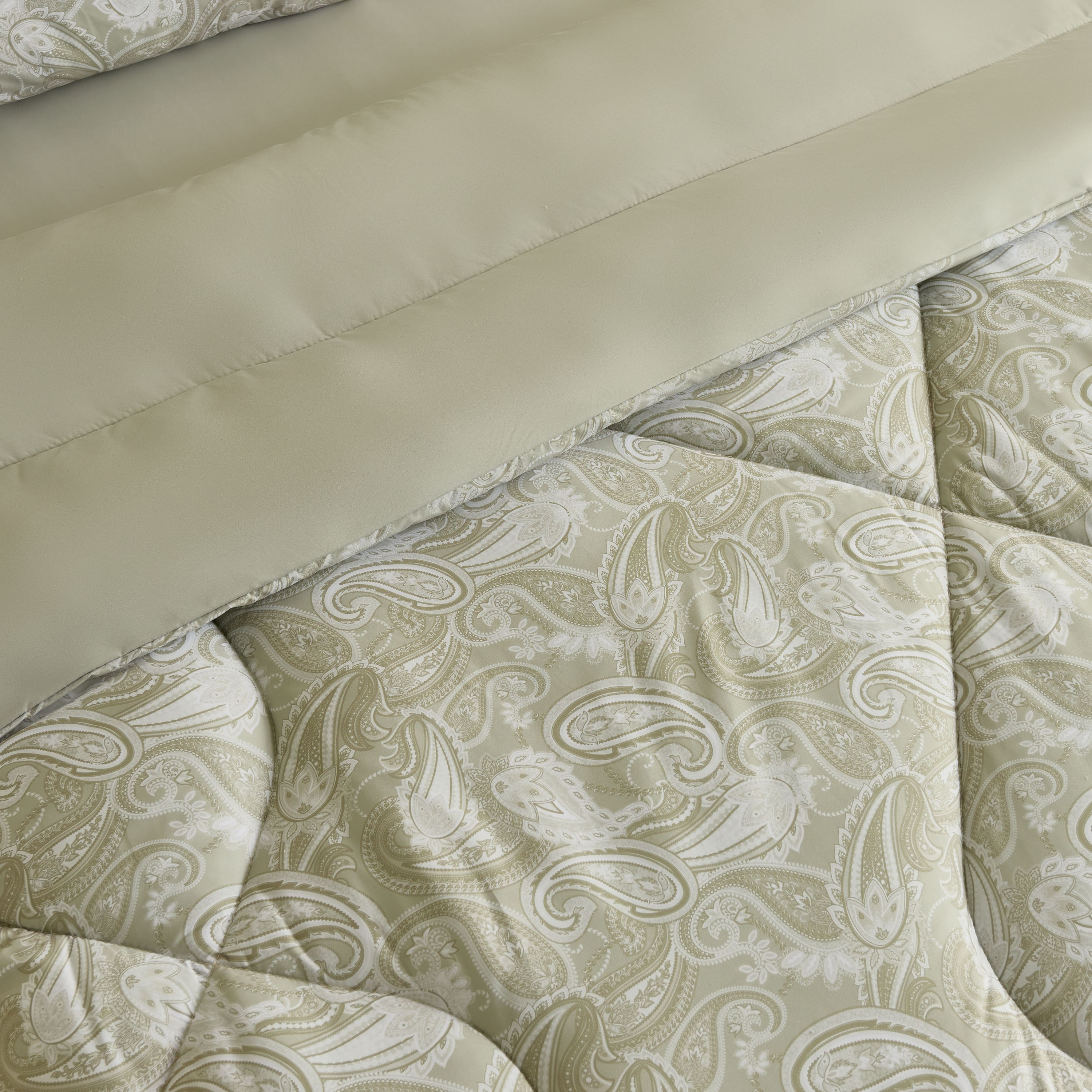Hampton Paisley Microfiber Printed BIAB 6-Piece King Comforter Set - 220x240 cm-hbxhomeware-hbxbedroom-image-4