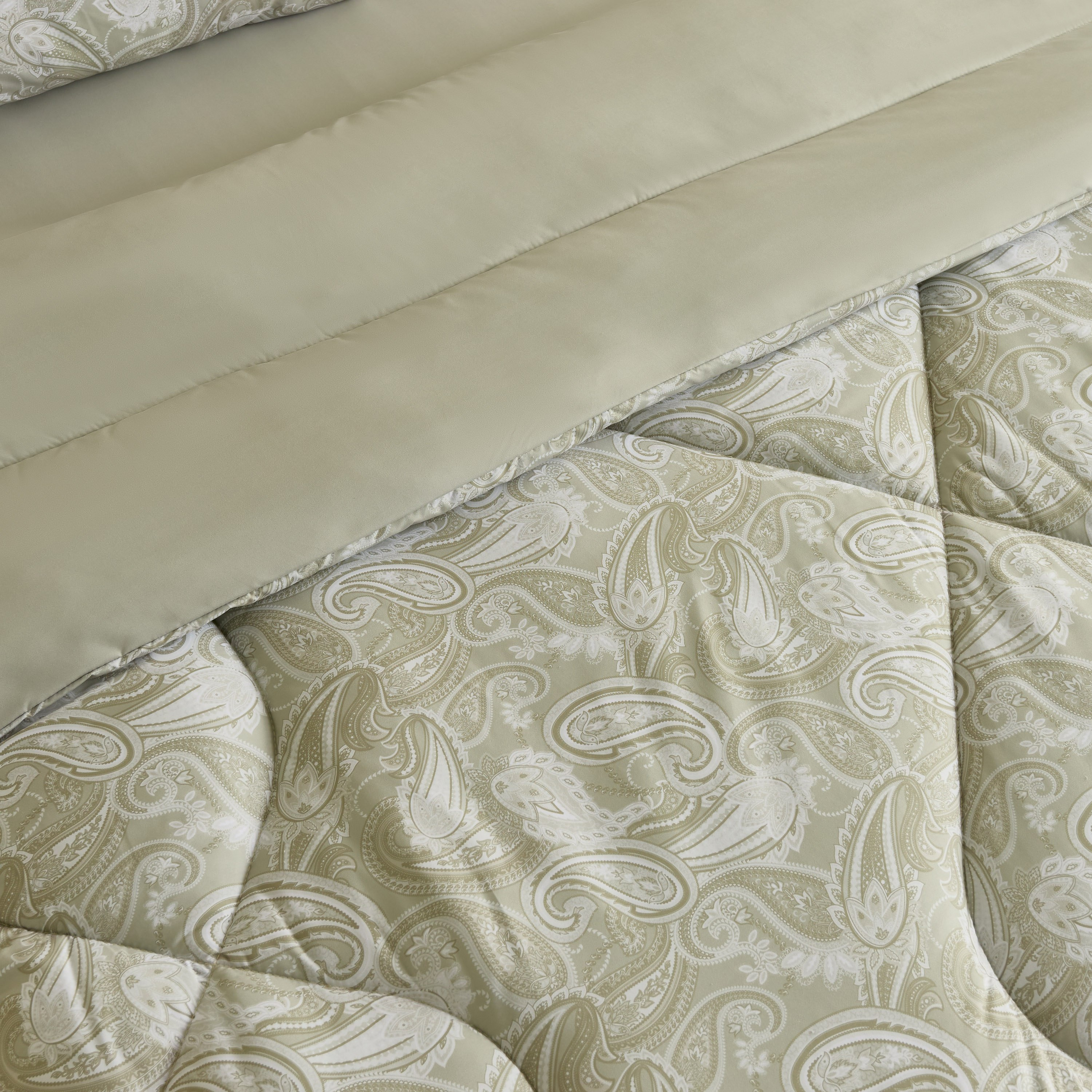 Hampton Paisley Microfiber Printed BIAB 6-Piece Super King Comforter Set - 240x260 cm-hbxhomeware-hbxbedroom-image-4