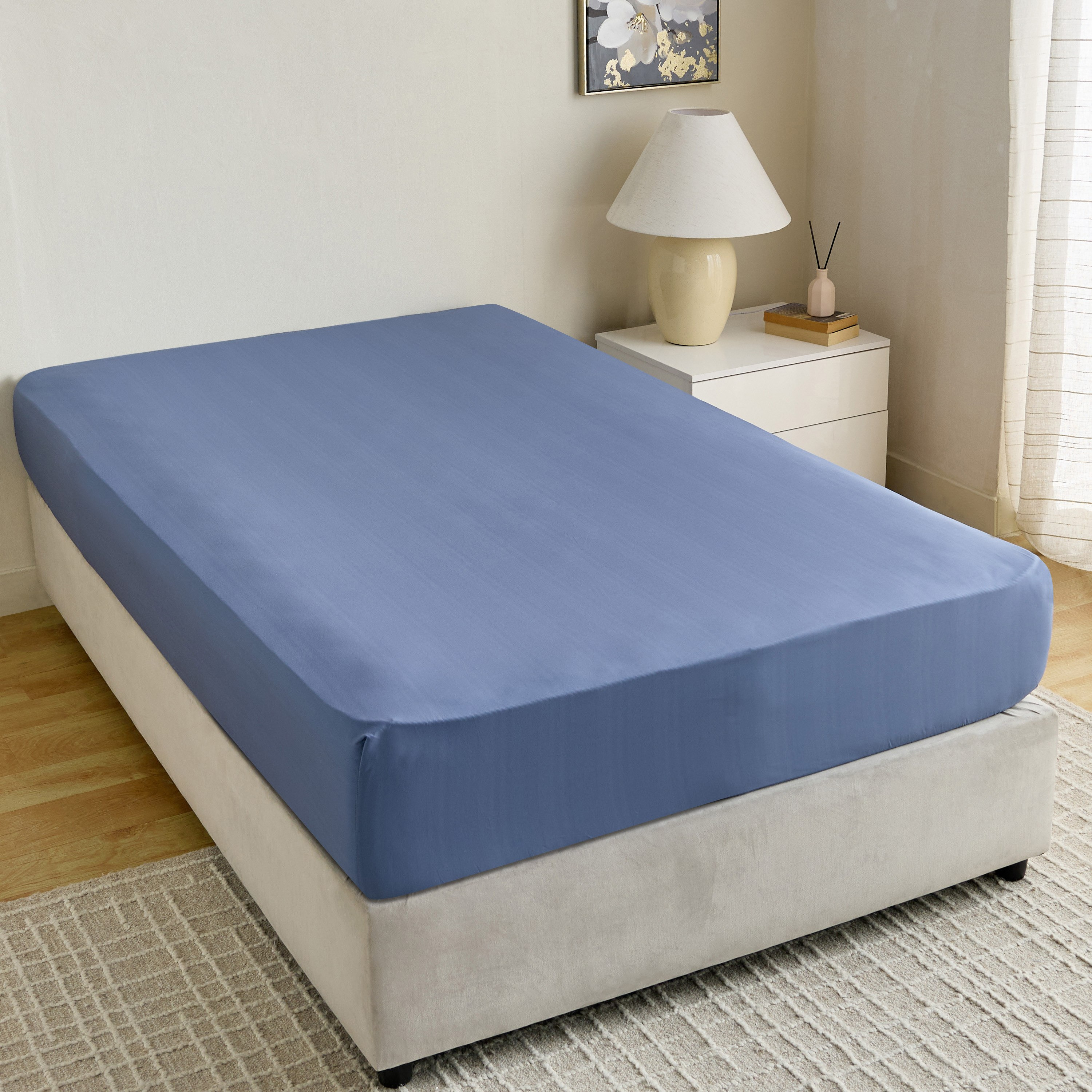 طقم لحاف توين بايب من الألياف الدقيقة بطبعات مخططة 6 قطع من هامبتون - 160x240 سم-hbxhomeware-hbxbedroom-image-7