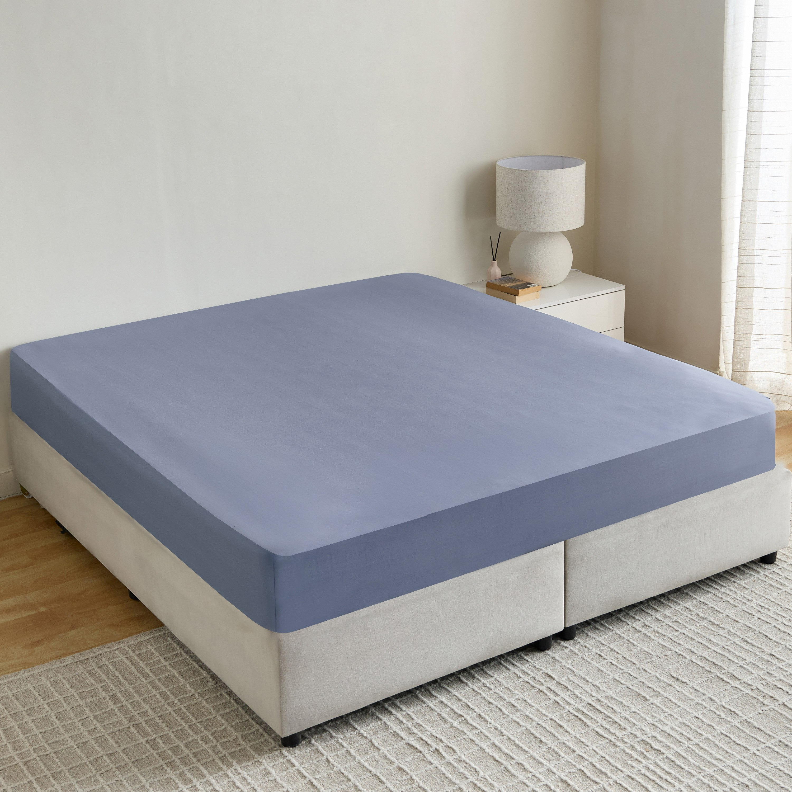 طقم لحاف ألياف دقيقة مقاس كينج مقلم 6 قطع بطبعات من هامبتون - 220x240 سم-hbxhomeware-hbxbedroom-image-7