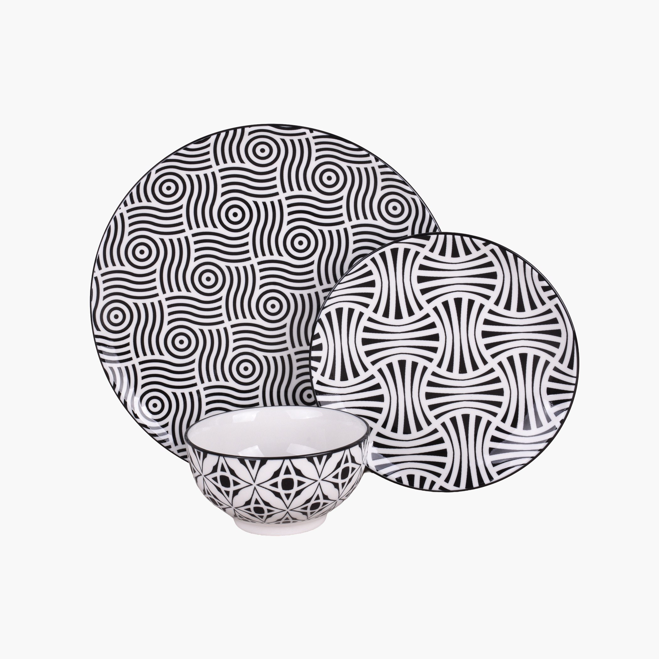 Atlanta Geo 12-Piece Dinner Set-hbxdiningroom-tabletop-dinnersets-image-2