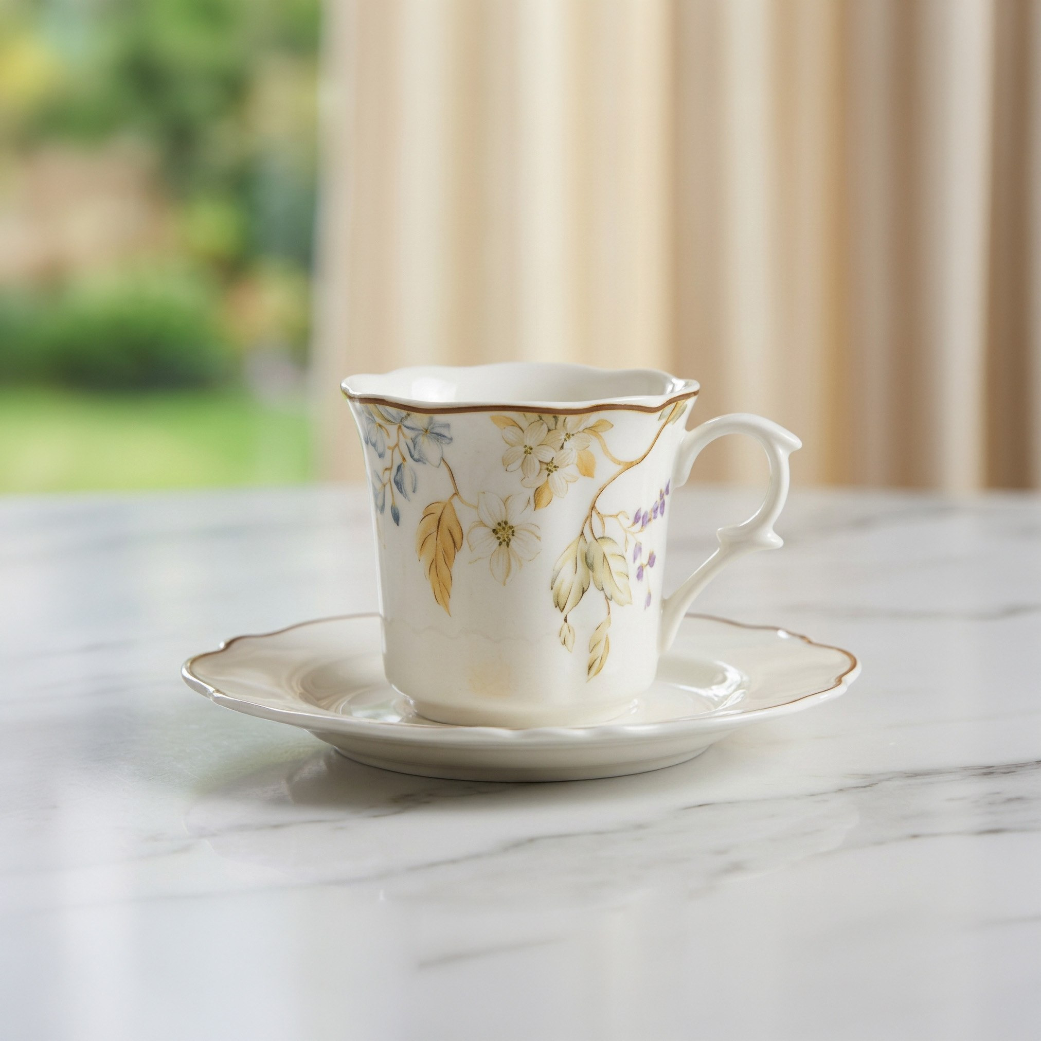 Zahra Floral 12-Piece Espresso Set - 90 ml-hbxhomeware-diningandtabletop-coffeeandteasets-image-2