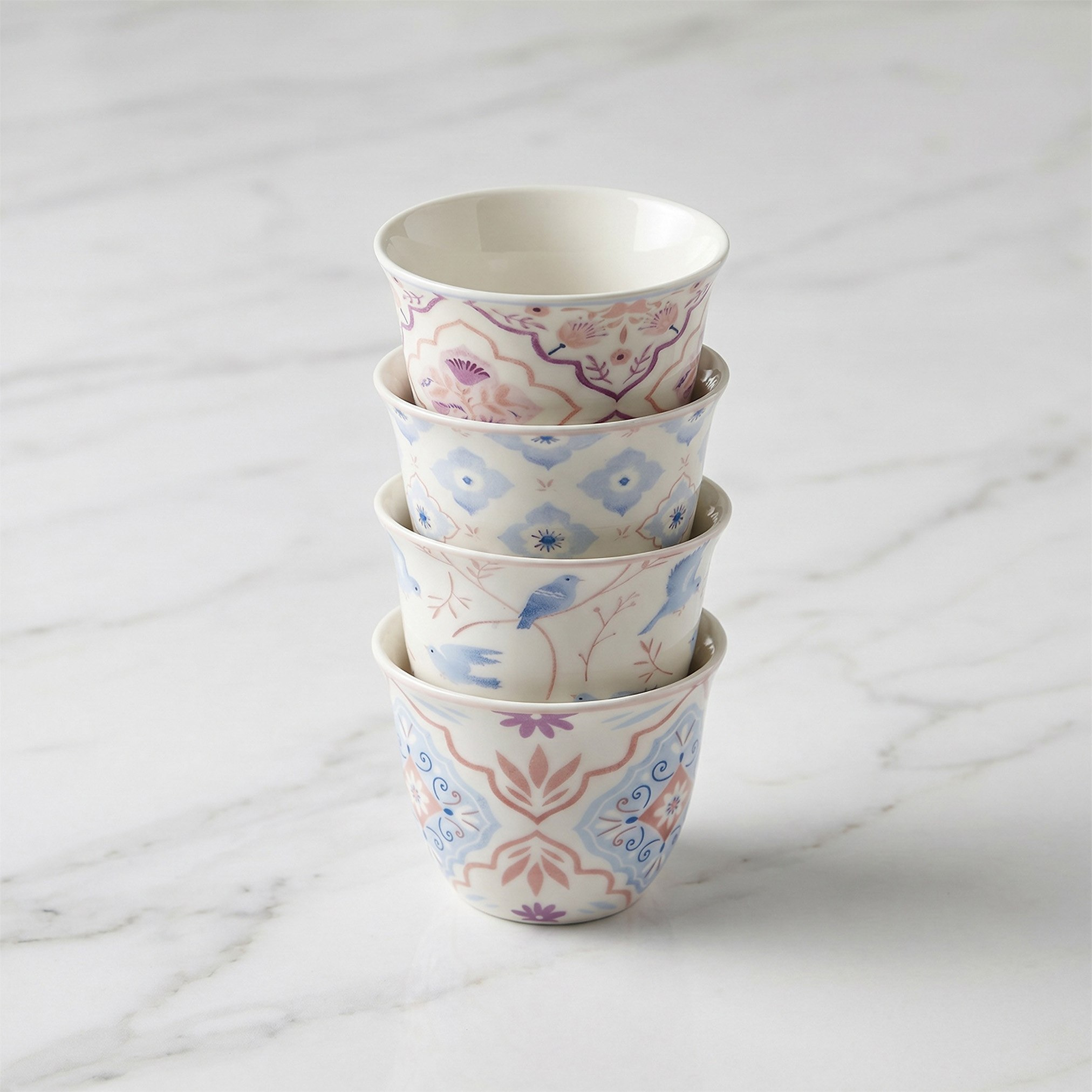 Zahra Pastel 12-Piece Kahwa Set - 80 ml-hbxhomeware-diningandtabletop-coffeeandteasets-image-3