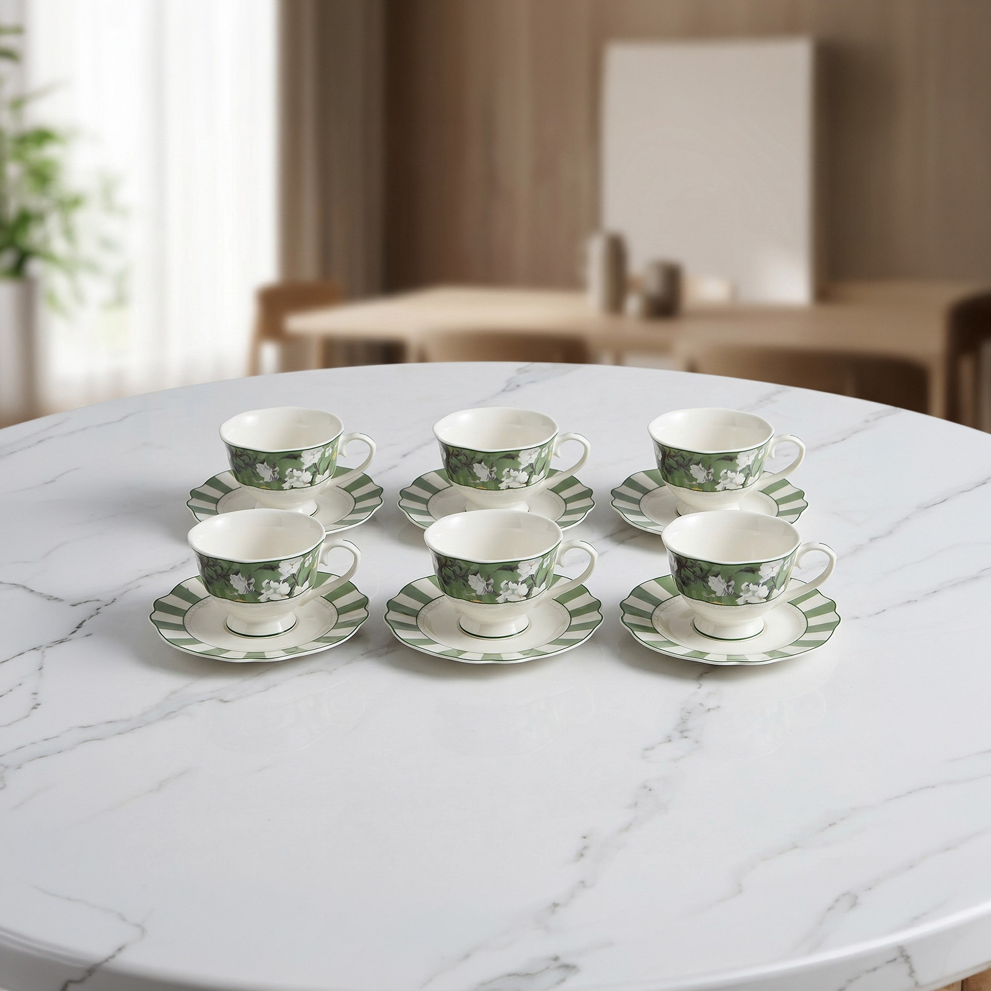Zahra Neroli 12-Piece Tea Set - 200 ml-hbxhomeware-diningandtabletop-coffeeandteasets-image-1