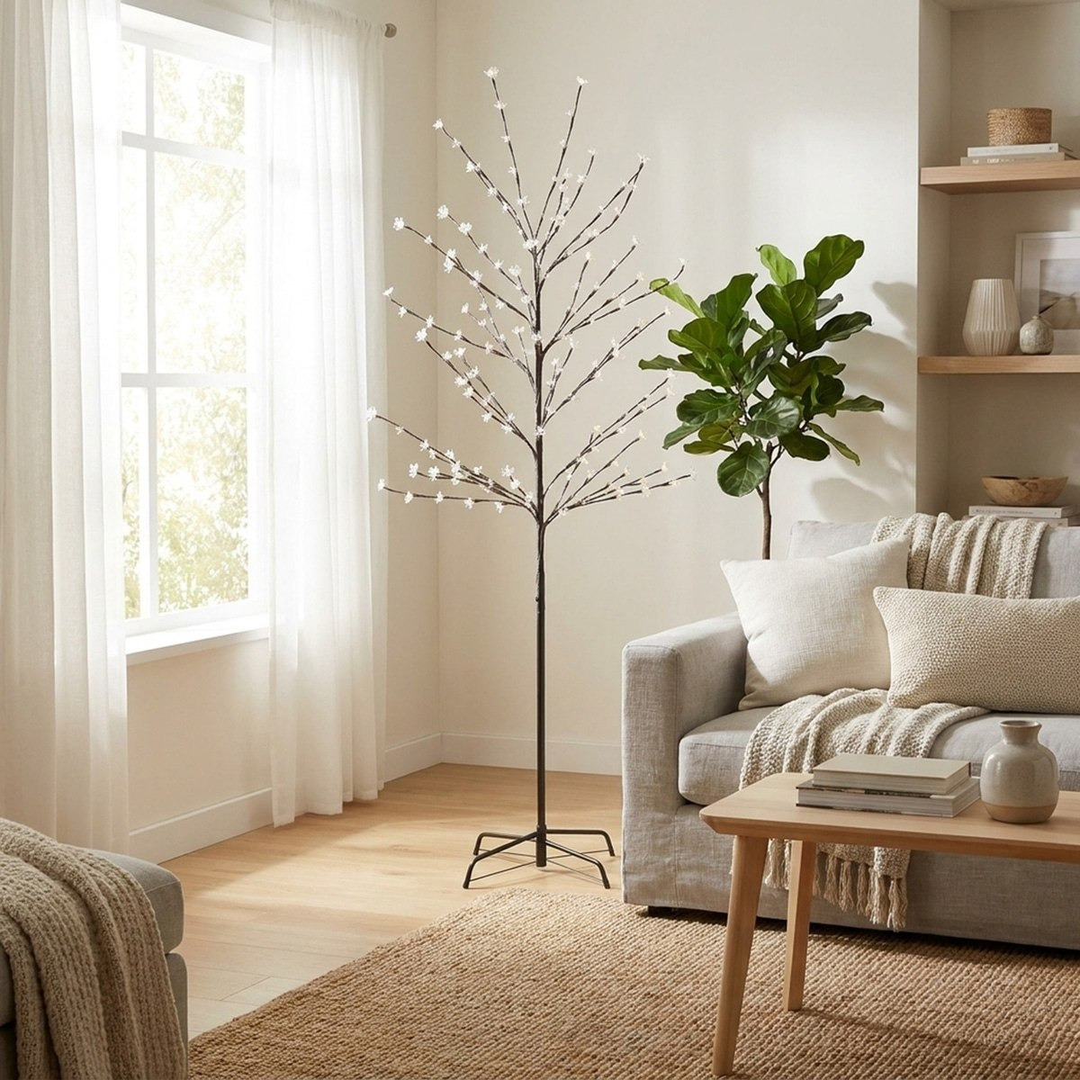 Arden Metal Warm White 180 LED Tree - 180 cm-hbxhomeware-hbxbedroom-image-5