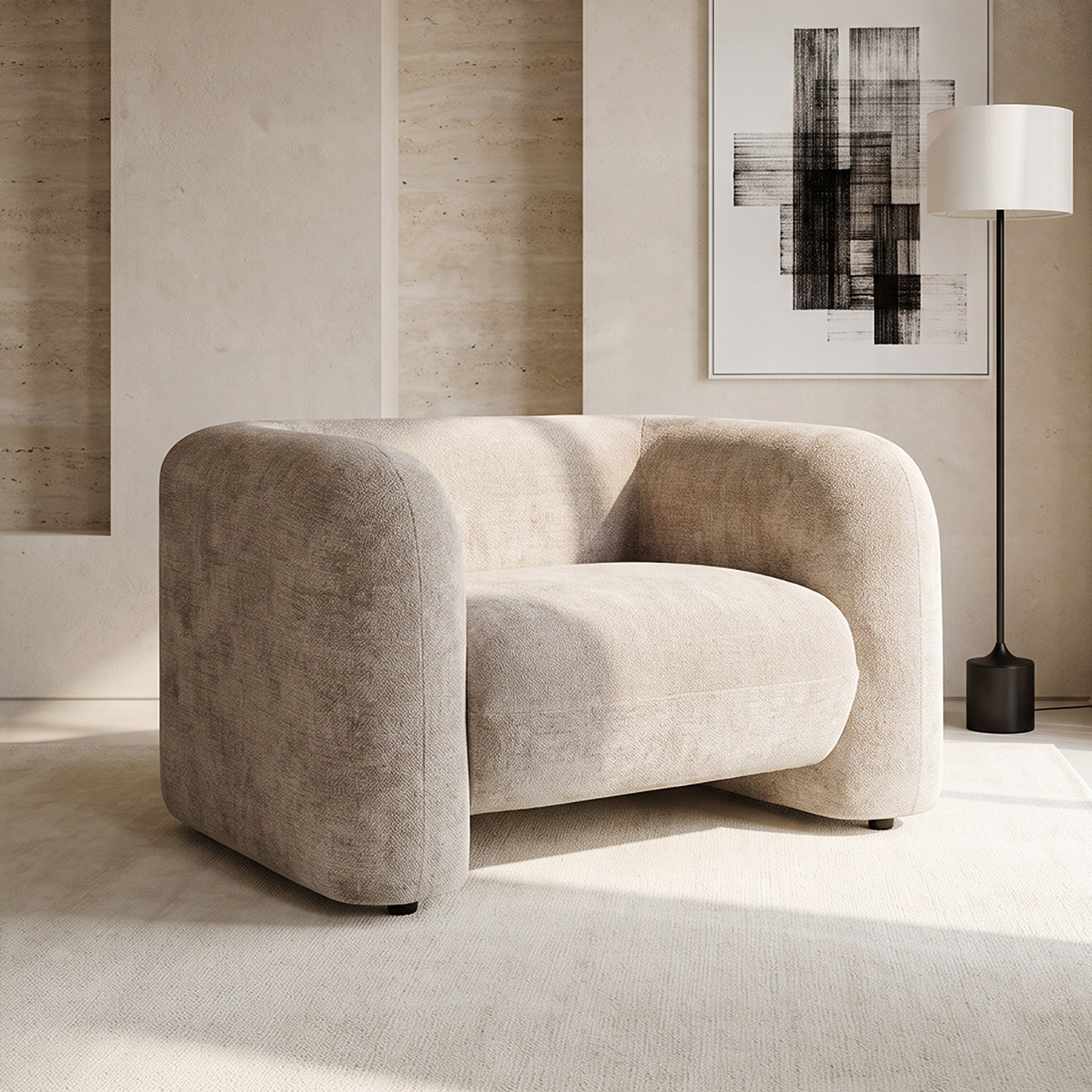 Barcelo NXT Armchair Fabric Sofa-hbxlivingroom-sofasandarmchairs-sofas-image-1