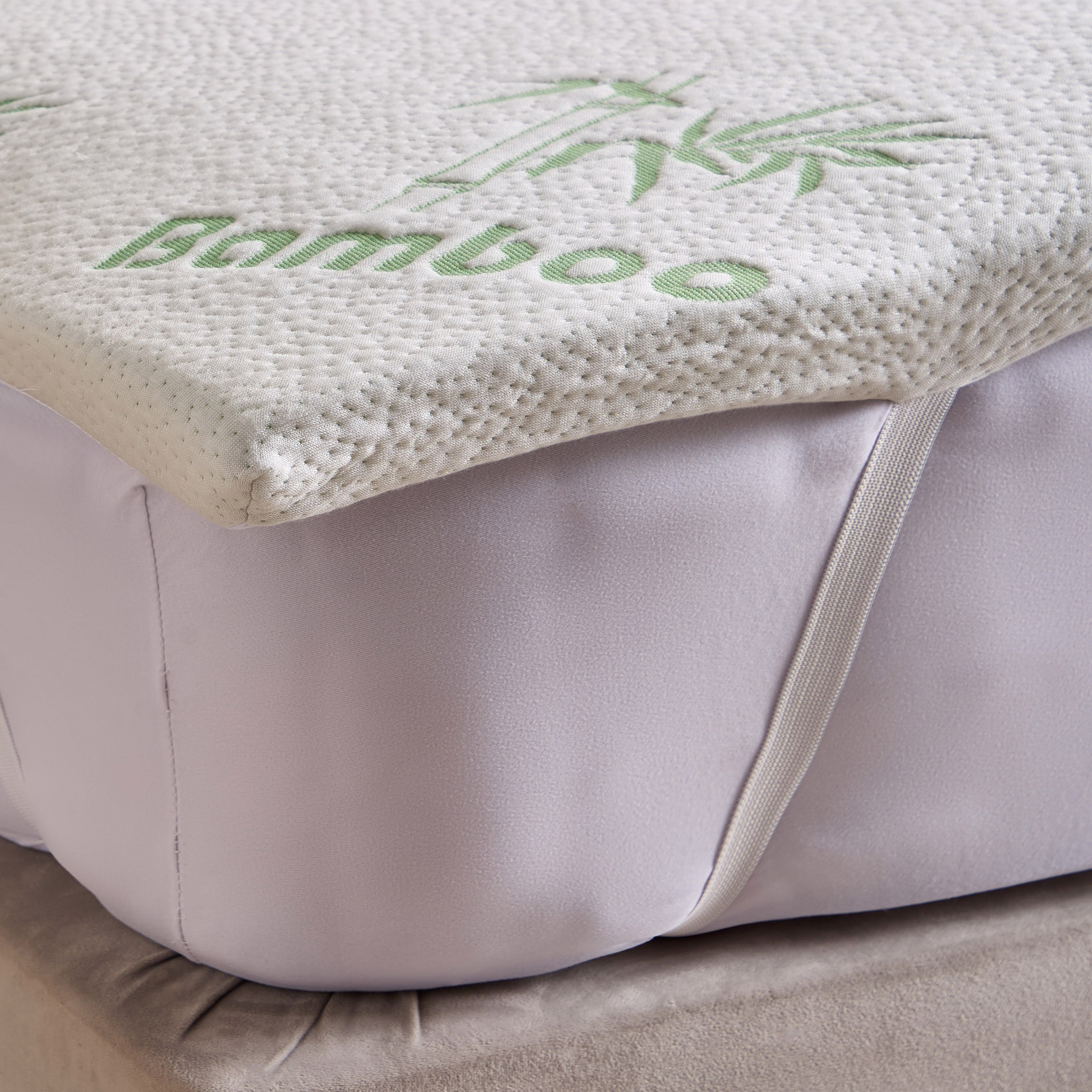 Bamboo Memory Foam Queen Mattress Topper - 150x200+4 cm-hbxhomeware-hbxbedroom-image-4