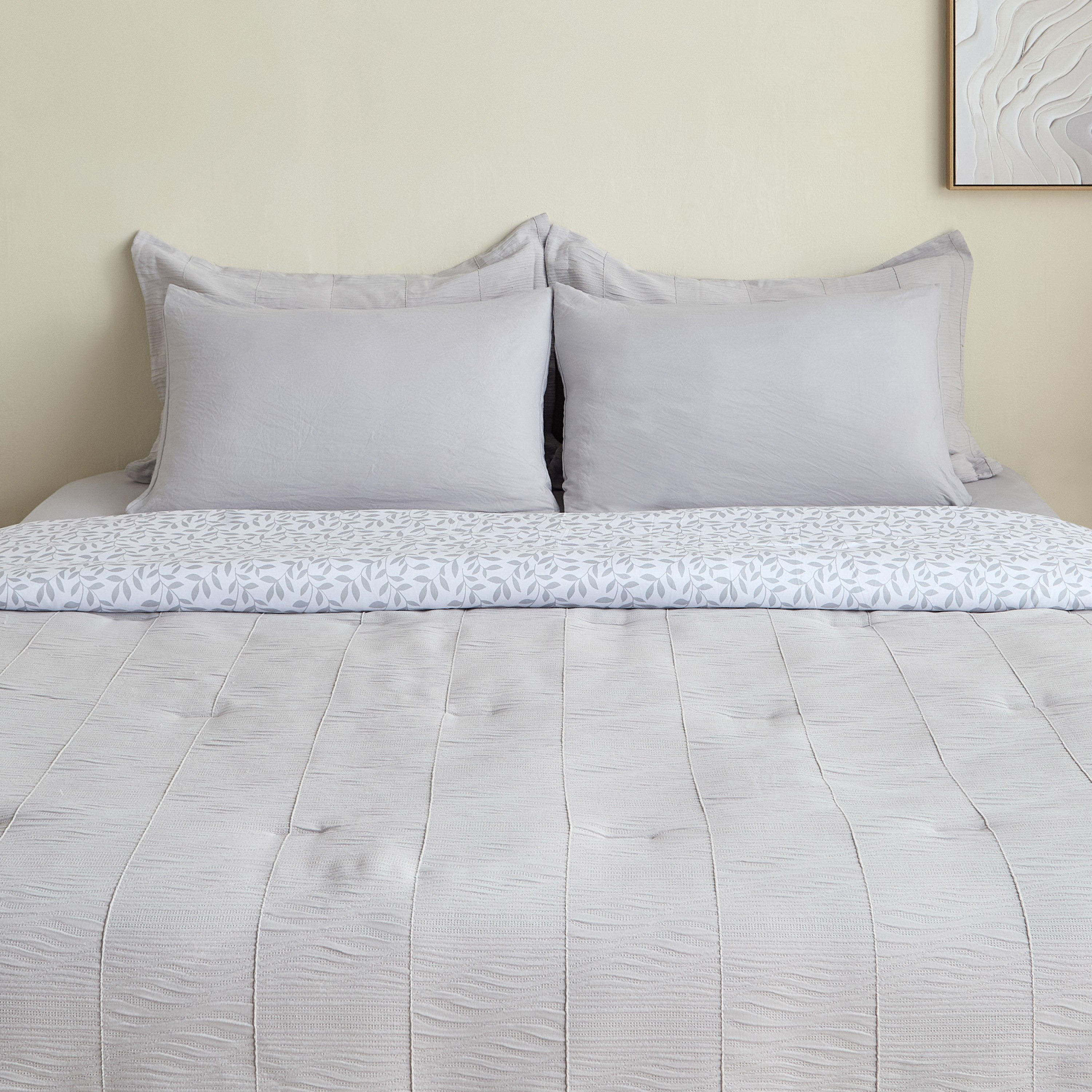 Braxton 6-Piece Seersucker Super King BIAB Comforter Set - 240x260 cm-hbxhomeware-hbxbedroom-image-2