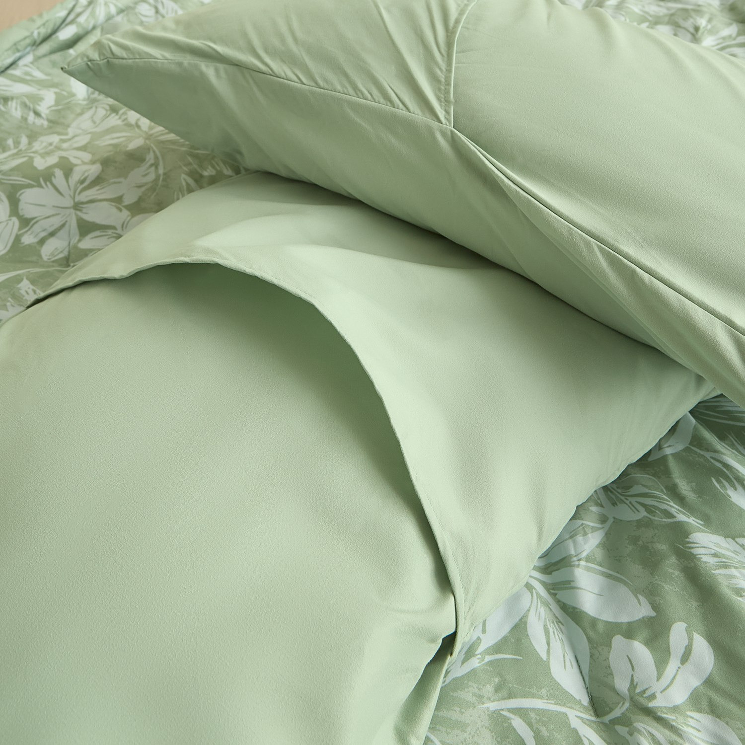 Hampton 6-Piece Microfibre Printed Twin Comforter Set - 160x220 cm-hbxhomeware-hbxbedroom-image-7
