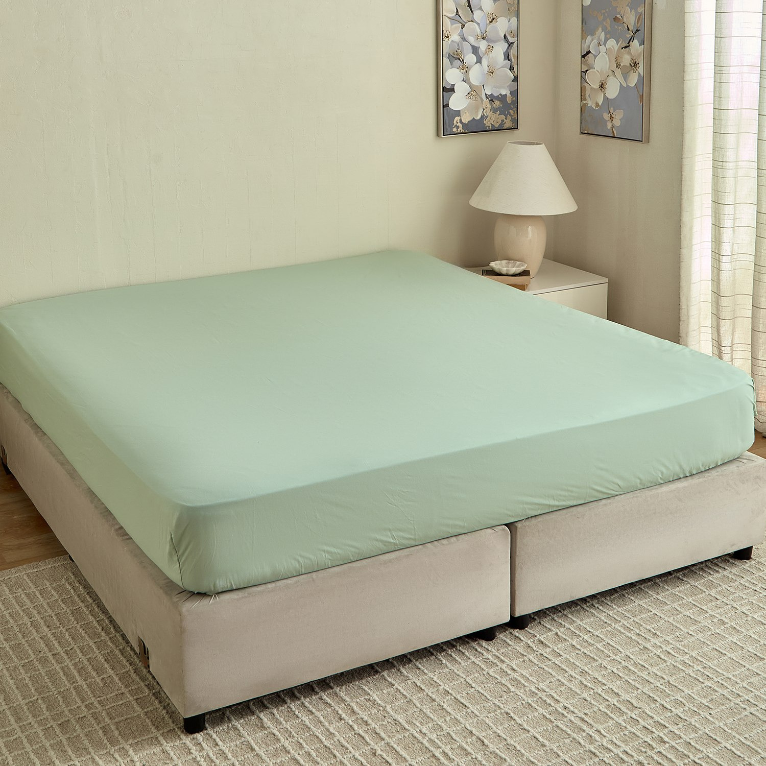Hampton Oasis 6-Piece Microfibre Printed Super King Comforter Set - 240x260 cm-hbxhomeware-hbxbedroom-image-5