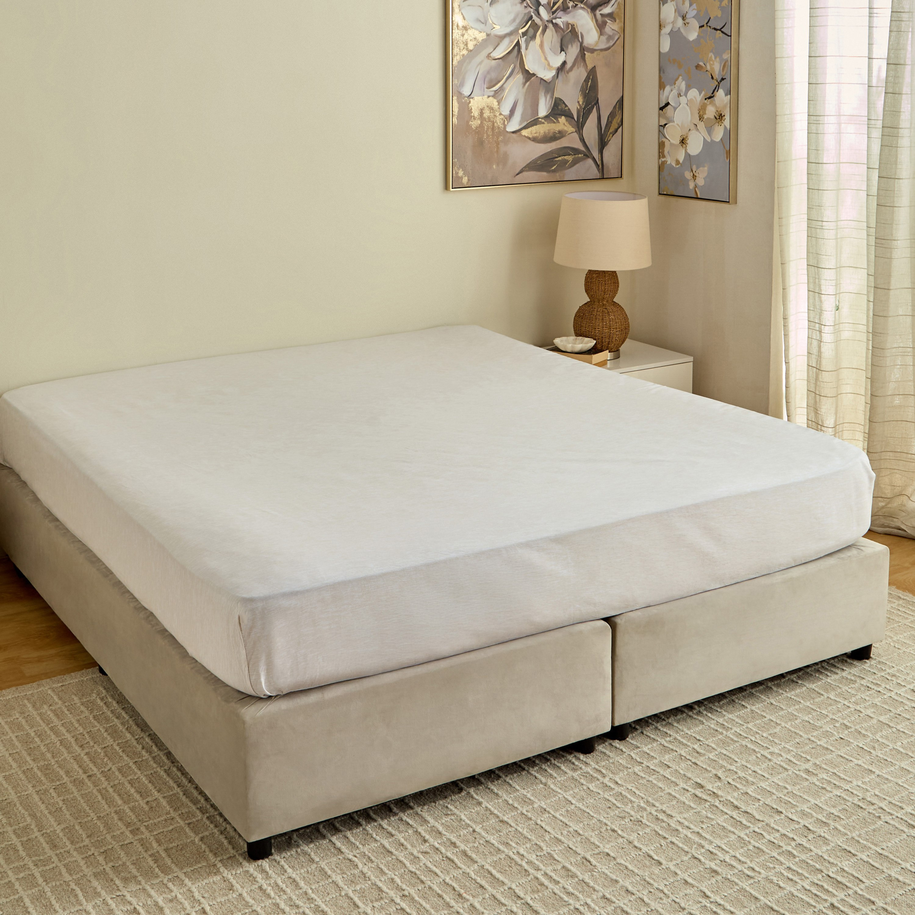 Hampton 6-Piece Microfibre Printed King Comforter Set - 220x240 cm-hbxhomeware-hbxbedroom-image-5