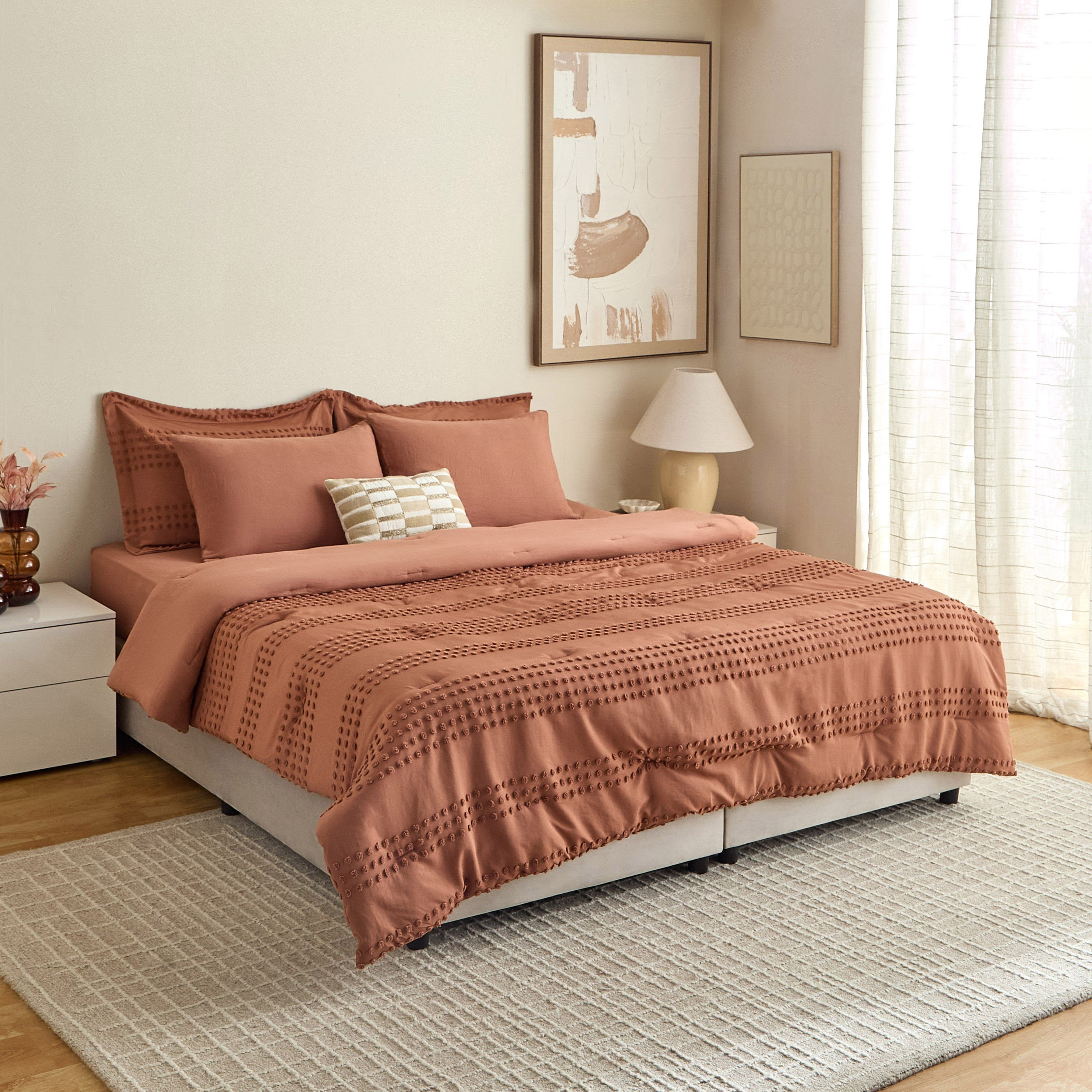 Braxton Dot Tuft 7-Piece Super King BIAB Comforter Set - 240x260 cm-hbxhomeware-hbxbedroom-image-10