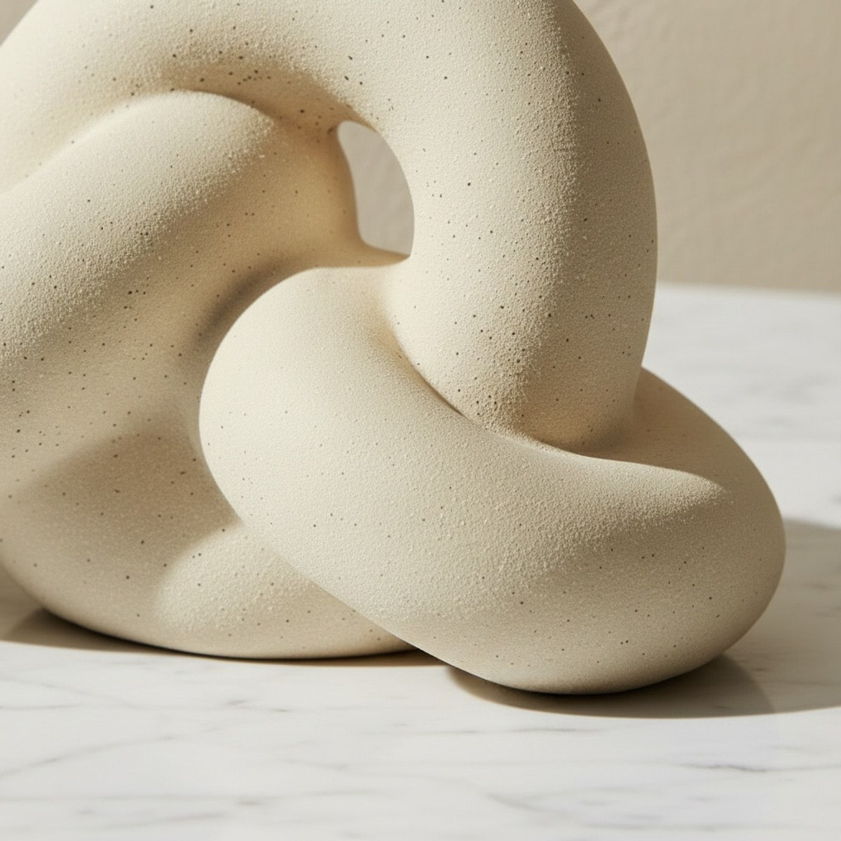 Sansa Riwaq Umber Ceramic Decorative Knot Accent - 22x13x13.7 cm-hbxhomeware-homedecor-figurinesandornaments-image-3