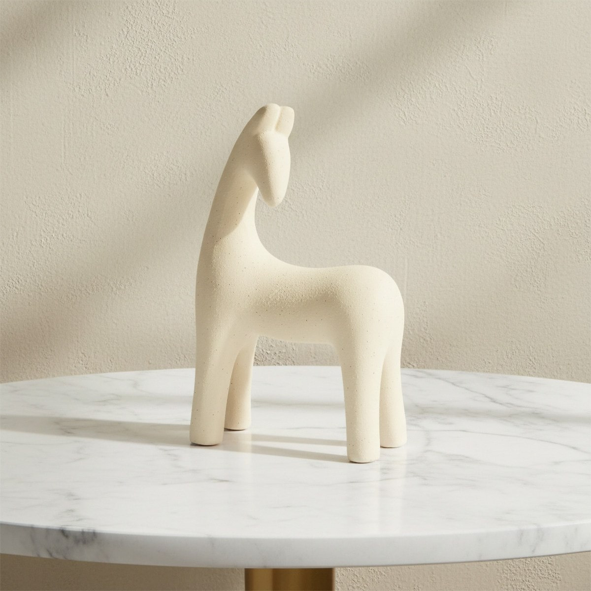 Umber Sansa Riwaq Ceramic Decorative Horse Accent -14.5x8x24 cm-hbxhomeware-homedecor-figurinesandornaments-image-1