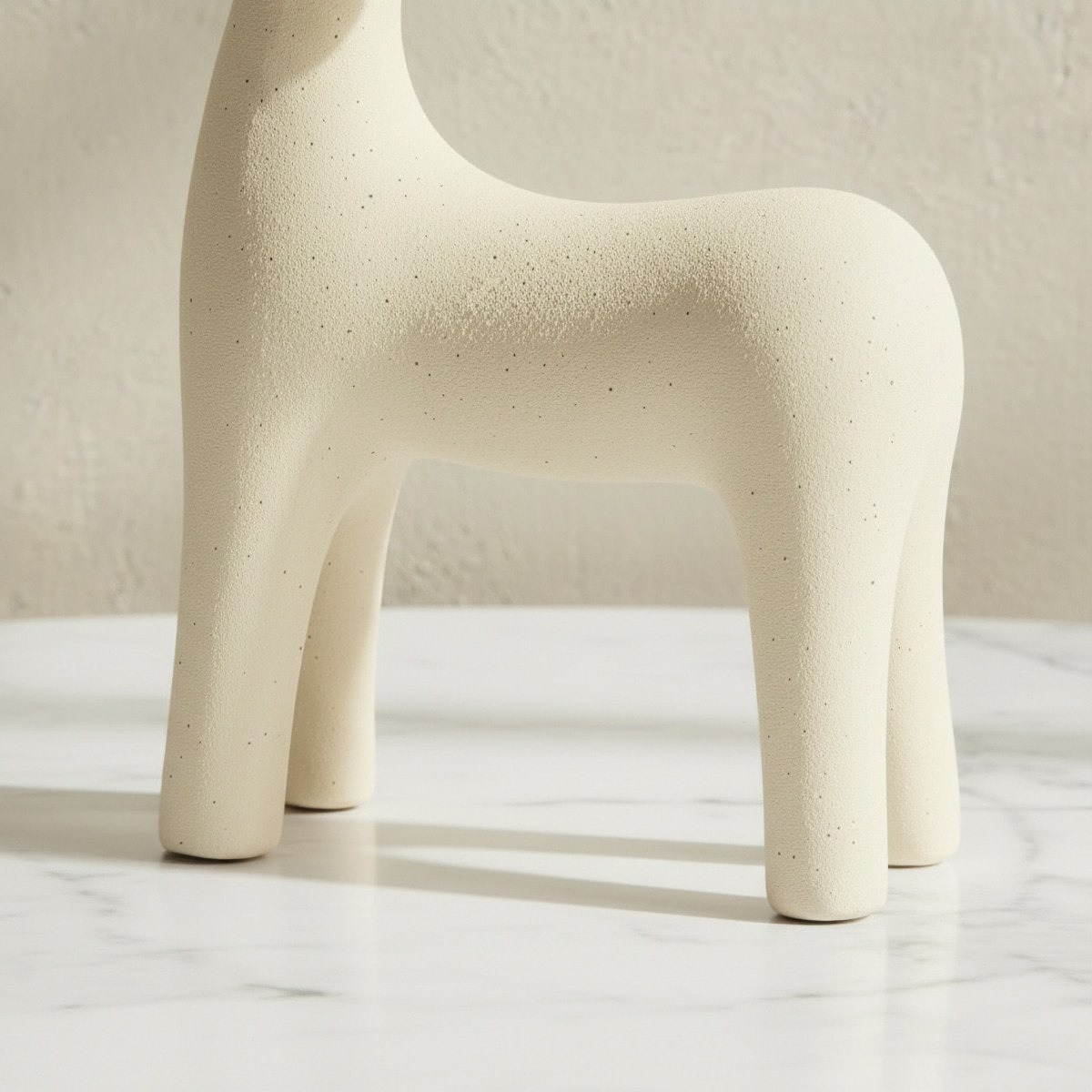 Umber Sansa Riwaq Ceramic Decorative Horse Accent -14.5x8x24 cm-hbxhomeware-homedecor-figurinesandornaments-image-3