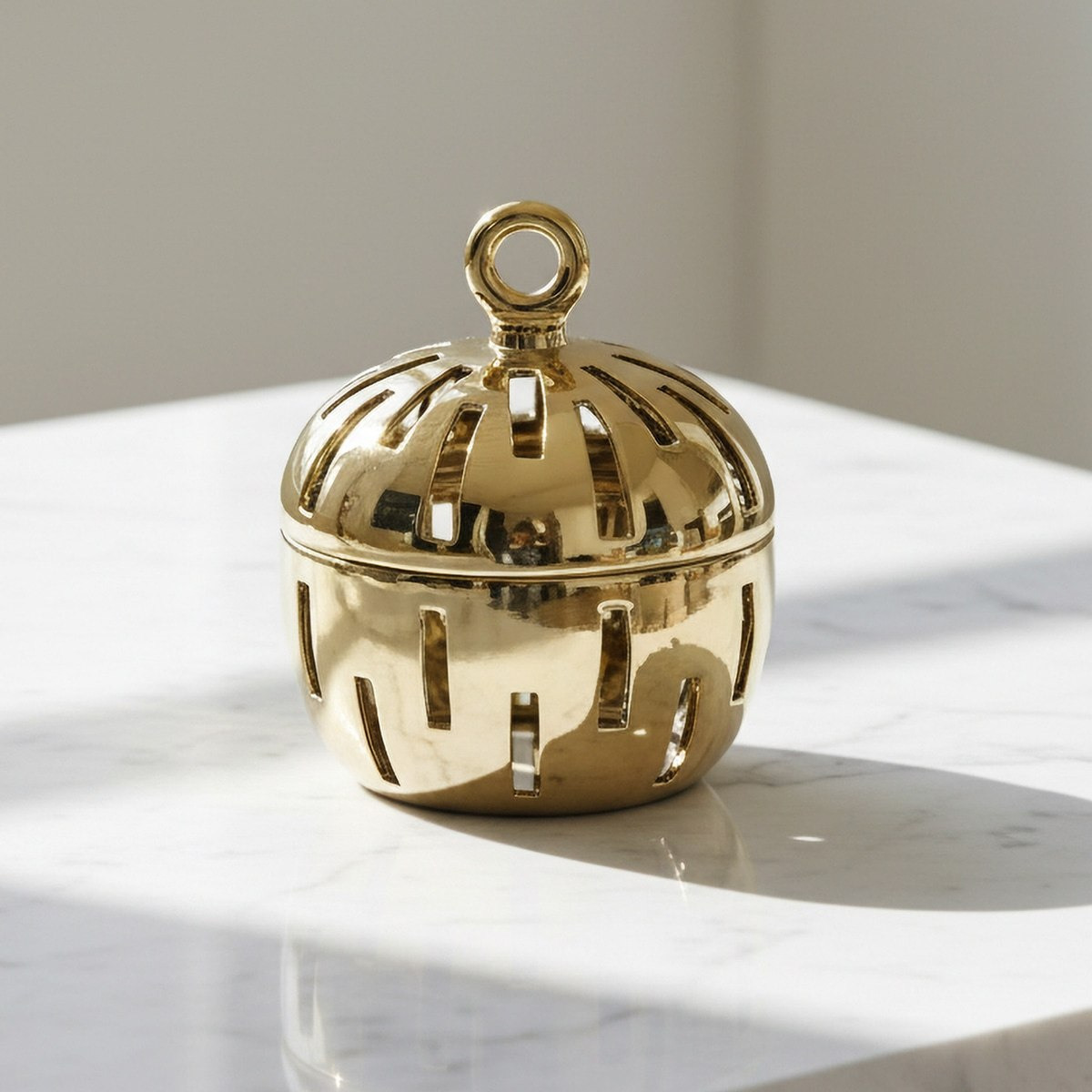 Aurum Sansa Dune Ceramic Decorative Box - 19.5x19.5x23.5 cm-hbxhomeware-homedecor-figurinesandornaments-image-1