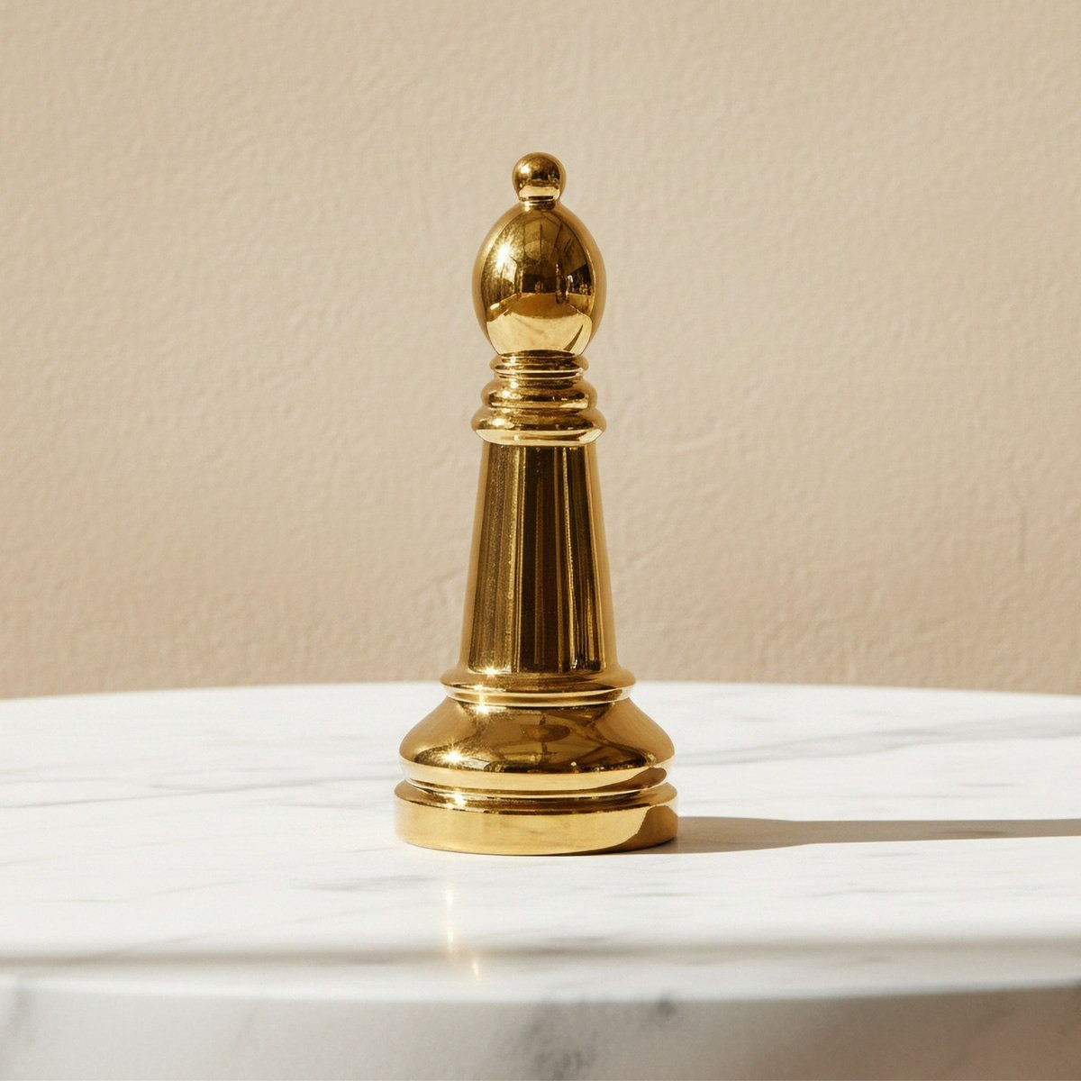Aurum Sansa Dune Ceramic Decorative Bishop Chess - 13.5x13.5x32 cm-hbxhomeware-homedecor-figurinesandornaments-image-1