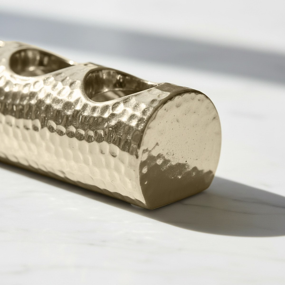 Aurum Sansa Dune Ceramic Decorative Tealight Candle Holder - 25x6.5x6 cm-hbxlivingroom-decorandaccessories-candleholders-image-4