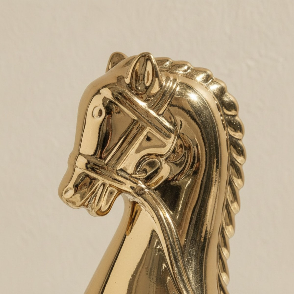Aurum Sansa Dune Ceramic Decorative Knight Chess - 12x12x29.5 cm-hbxhomeware-homedecor-figurinesandornaments-image-2