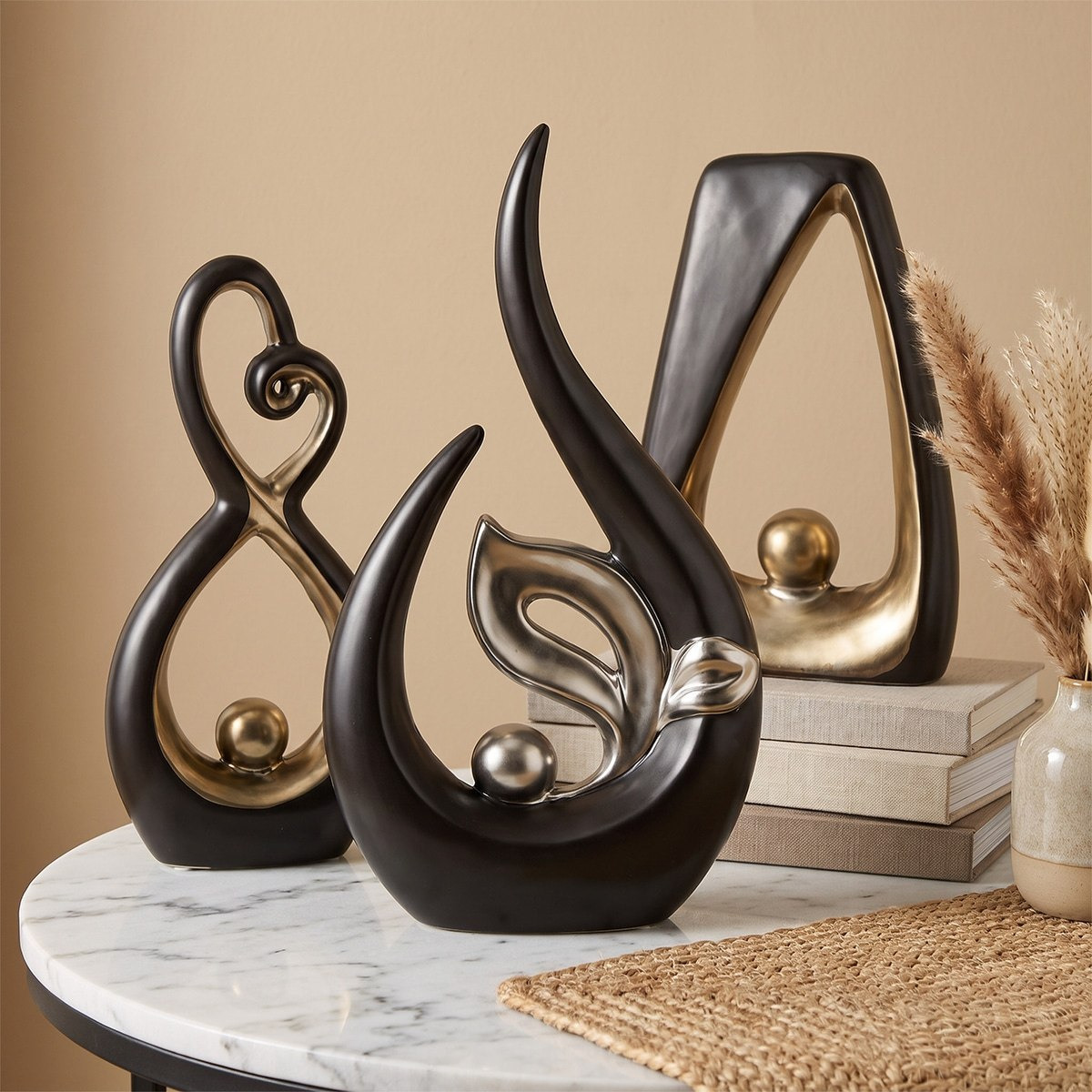 Casa Titany Big Size Premium Ceramic Accent - 20.5x6.5x38 cm-hbxhomeware-homedecor-figurinesandornaments-image-4