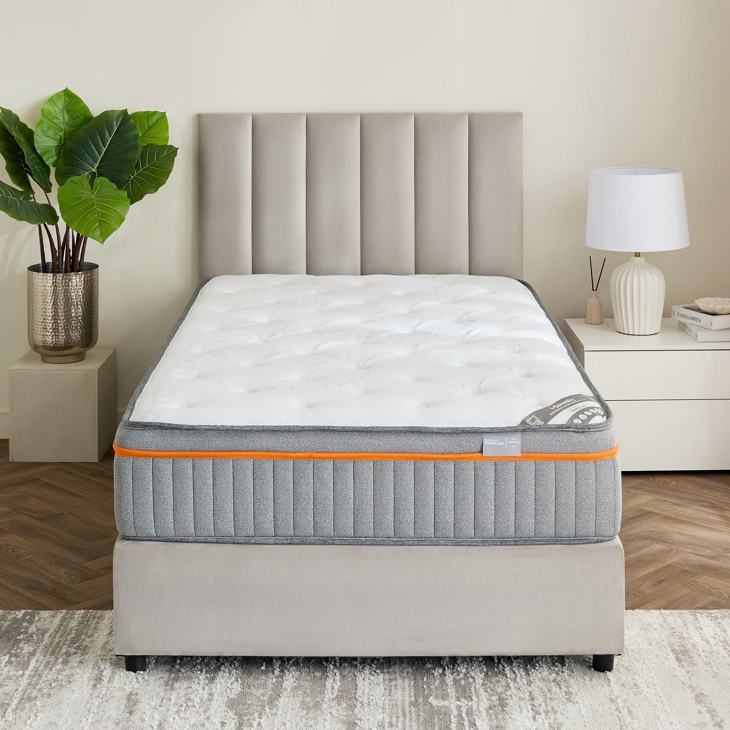 iSerenity High Resilience Bonnell Spring Firm Queen Mattress - 155x205 cm-hbxbedroom-mattresses-queen-image-4