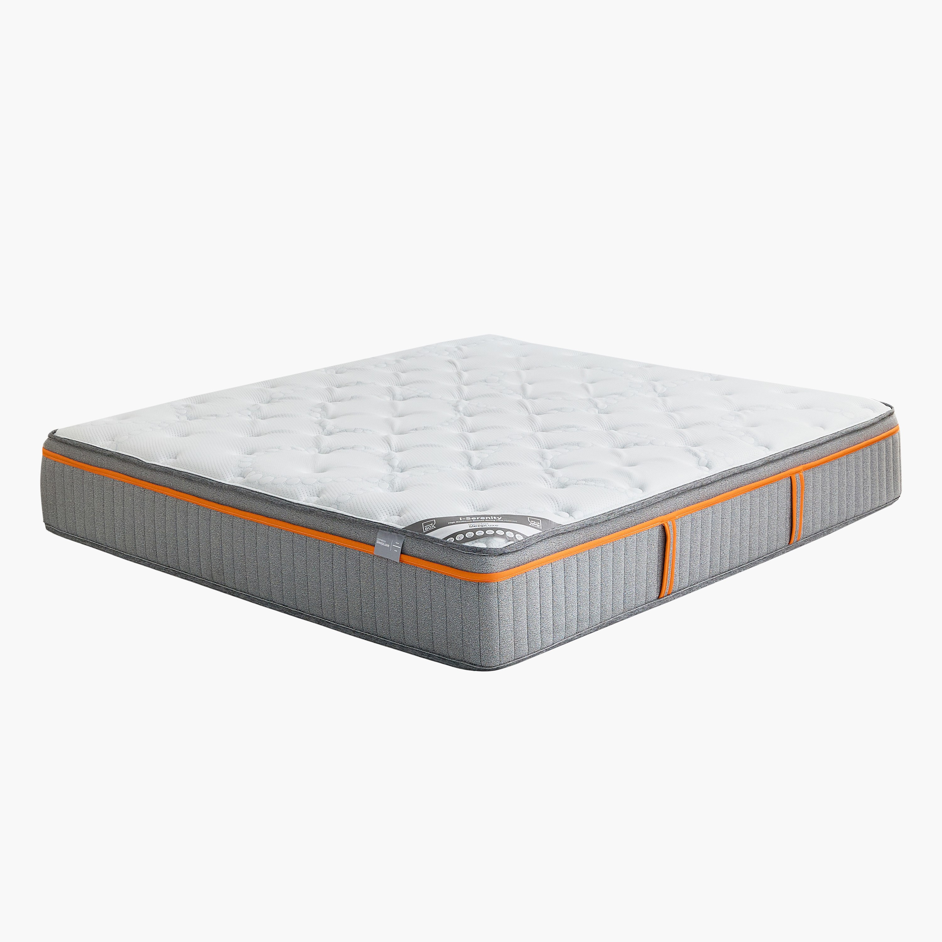 iSerenity High Resilience Bonnell Spring Firm King Mattress - 180x210x28 cm-hbxfurniture-mattresses-king-image-10