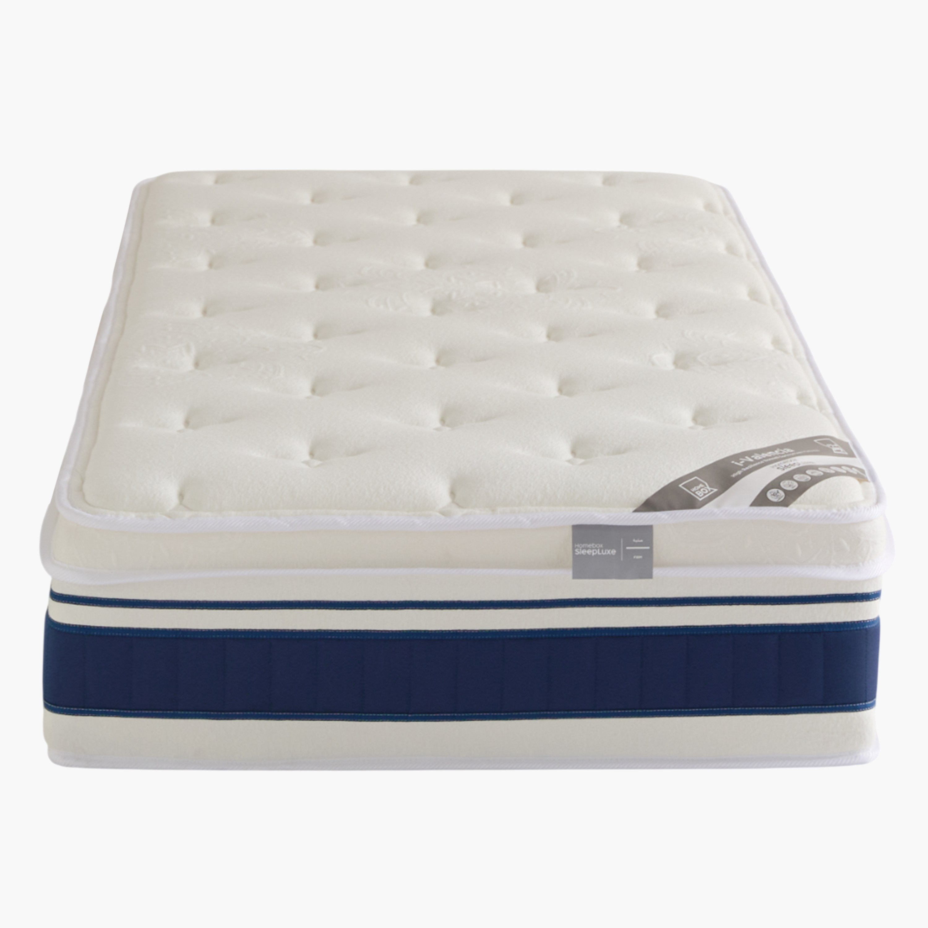 iValencia High Resilience Bonnell Spring Firm Single Mattress - 90x200x30 cm-hbxfurniture-bedroom-mattresses-single-image-11