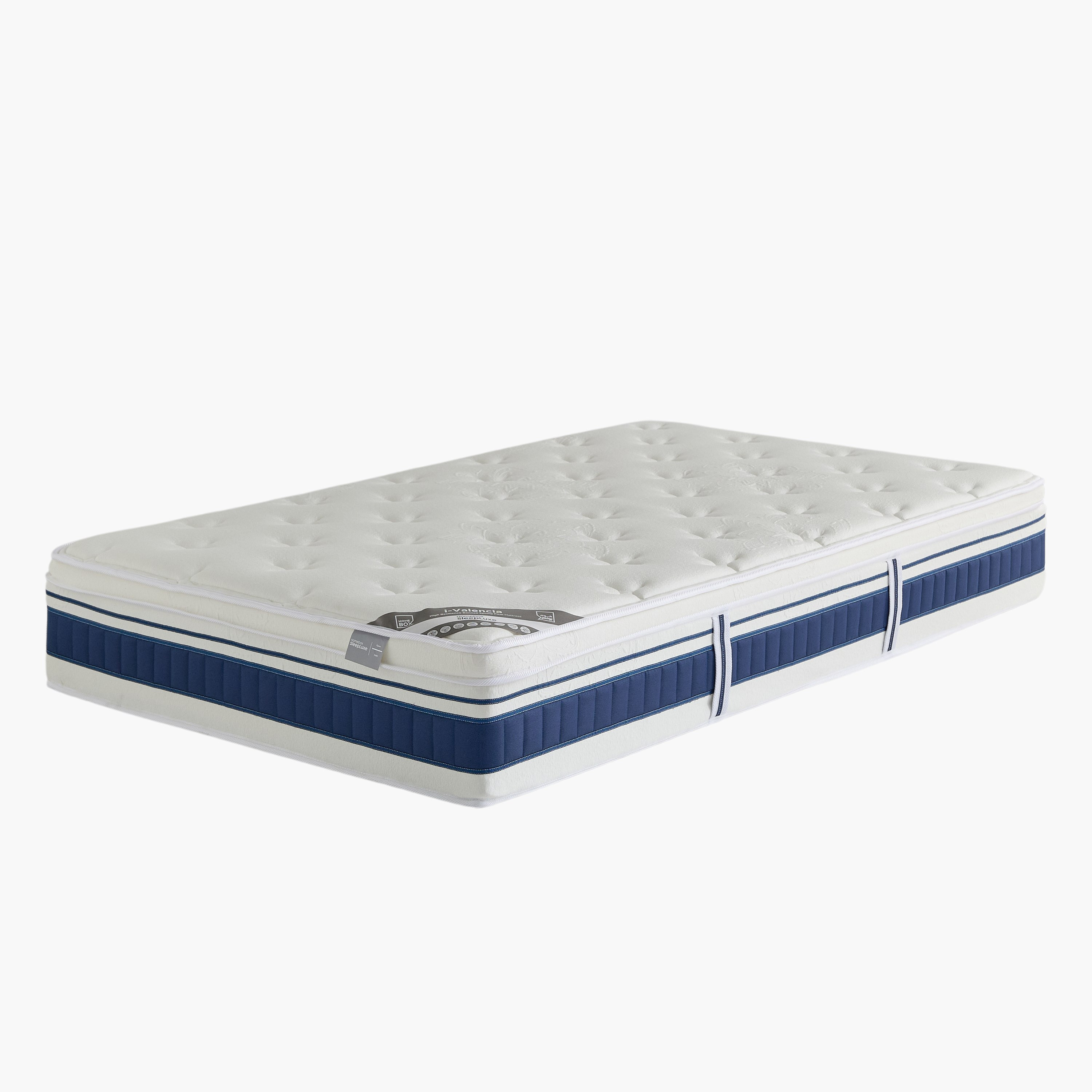 iValencia High Resilience Bonnell Spring Firm Queen Mattress - 140x200x30 cm-hbxbedroom-mattresses-queen-image-10