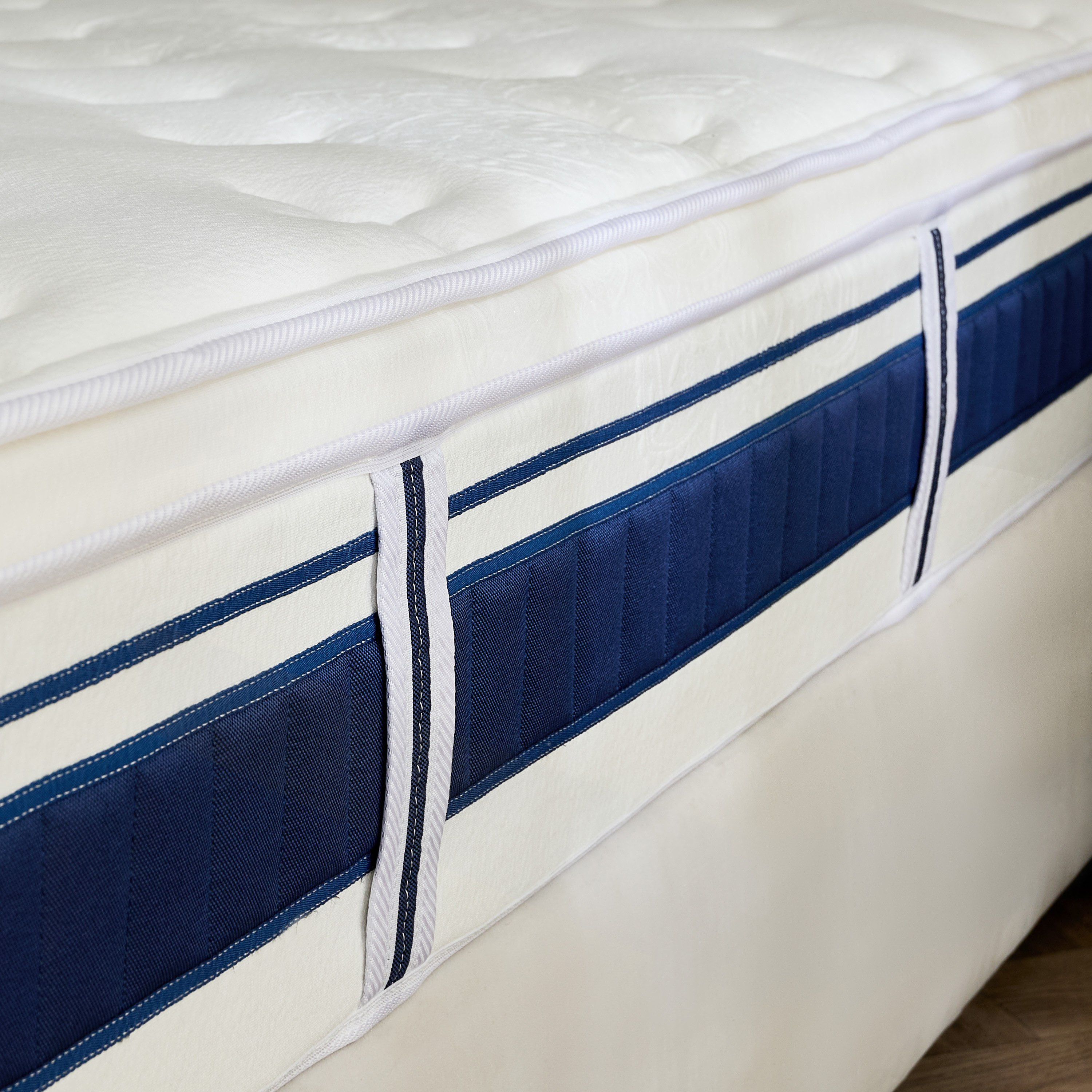 iValencia High Resilience Bonnell Spring Firm Queen Mattress - 140x200x30 cm-hbxbedroom-mattresses-queen-image-7