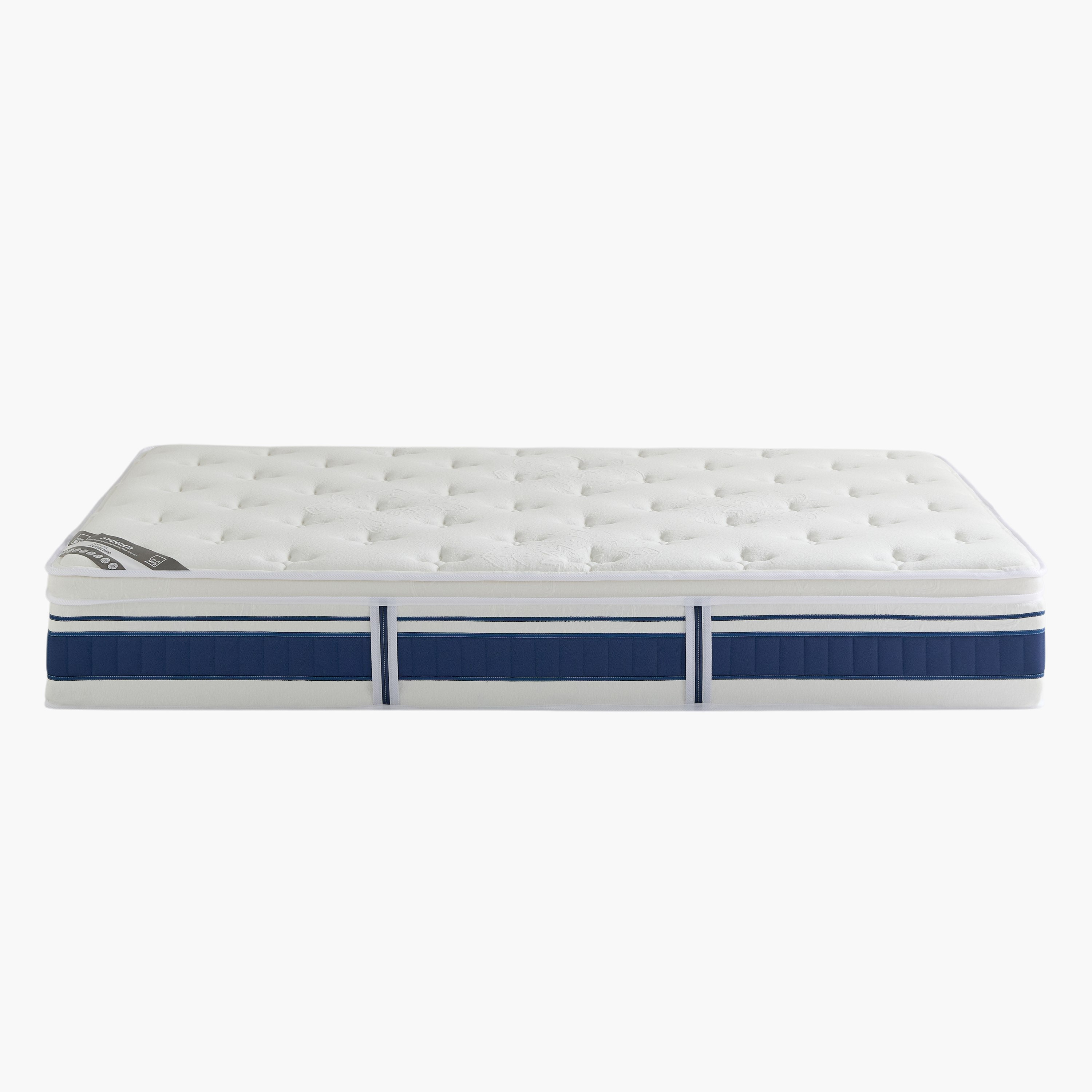 iValencia High Resilience Bonnell Spring Firm Queen Mattress - 150x200x30 cm-hbxbedroom-mattresses-queen-image-12