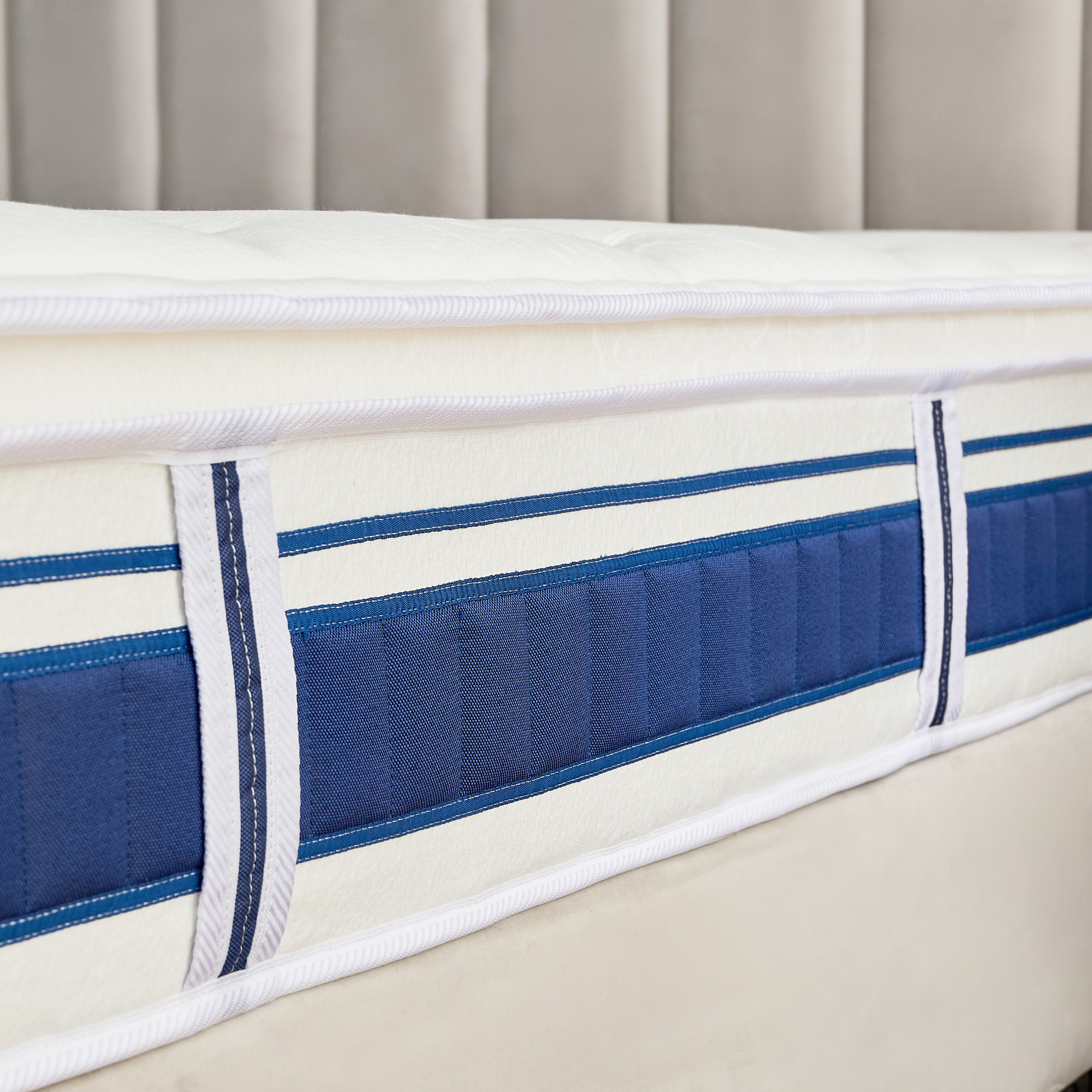 iValencia High Resilience Bonnell Spring Firm King Mattress - 180x200x30 cm-hbxfurniture-mattresses-king-image-8