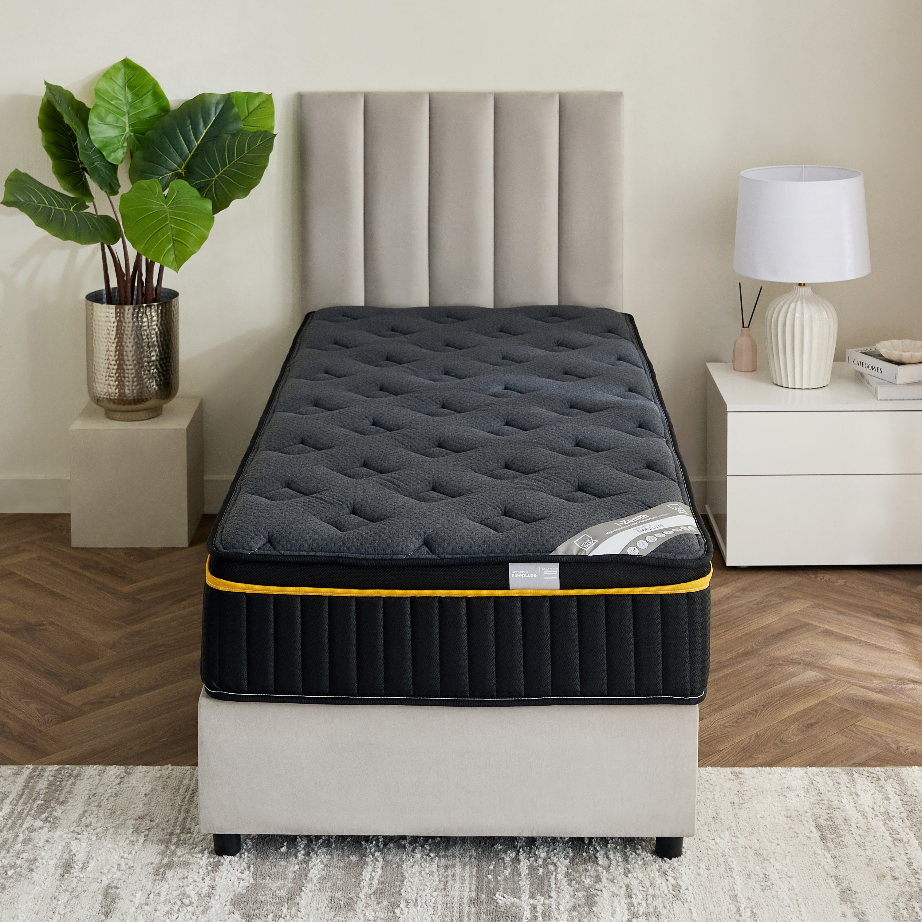 iZenith High Resilience Memory Foam Pocket Spring Single Mattress - 90x200 cm-hbxfurniture-bedroom-mattresses-single-image-4