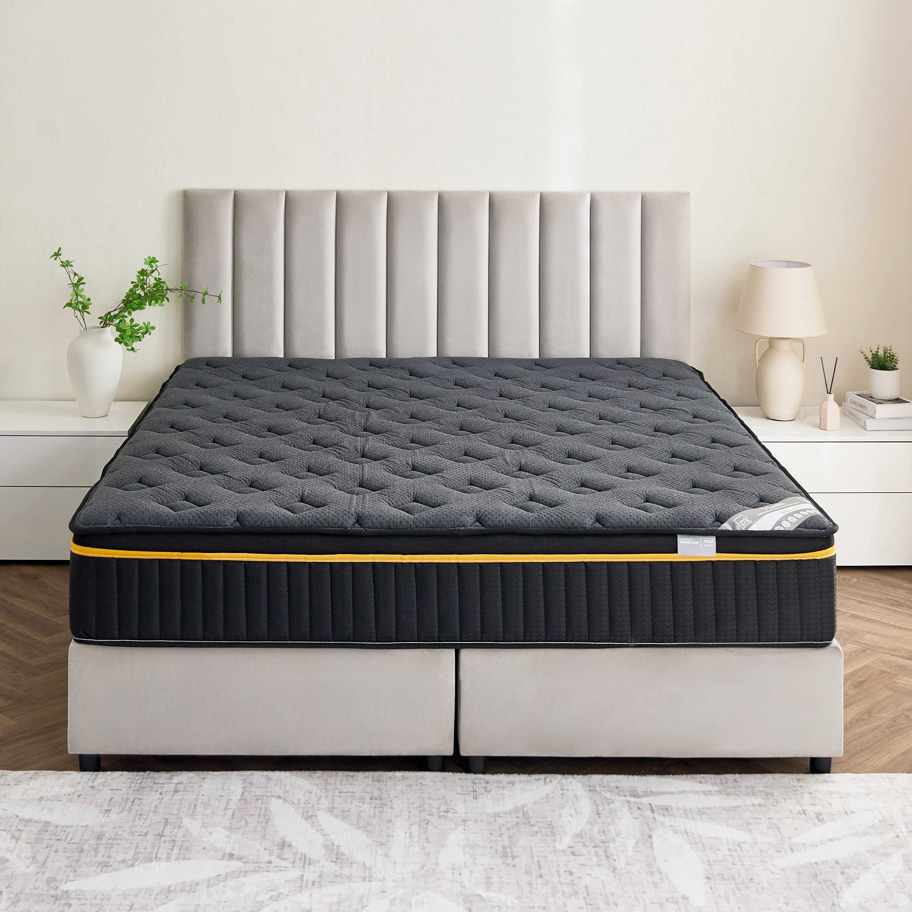 iZenith High Resilience Memory Foam Pocket Spring King Mattress - 180x200x30 cm-hbxfurniture-mattresses-king-image-3