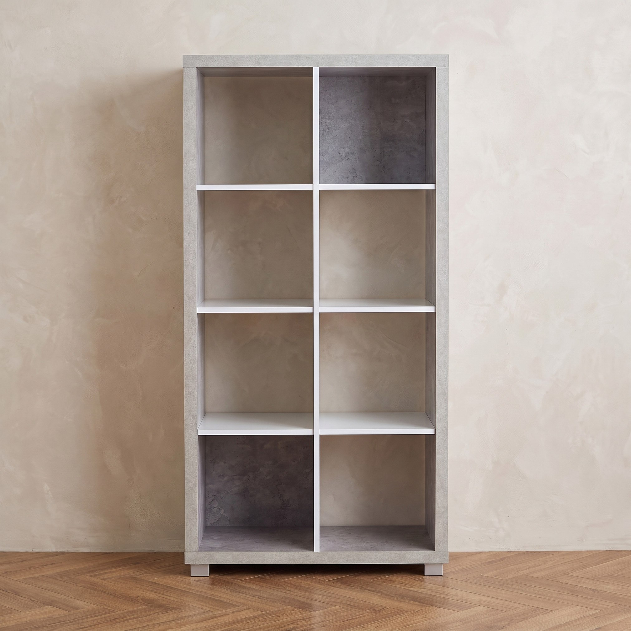 Alford Patara Nxt 8-Cube Divider Bookcase-hbxfurniture-office-bookcases-image-2
