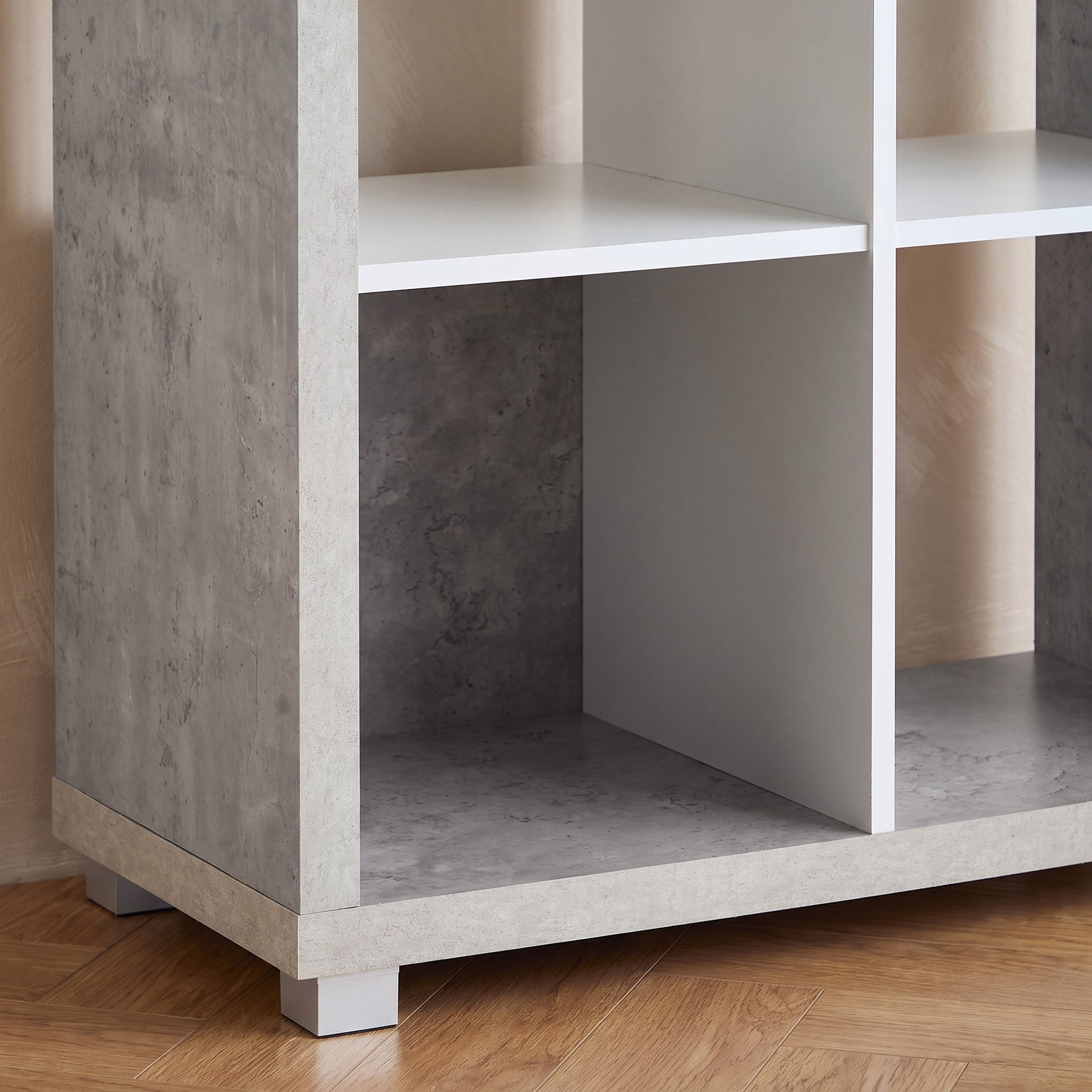 Alford Patara Nxt 8-Cube Divider Bookcase-hbxfurniture-office-bookcases-image-6