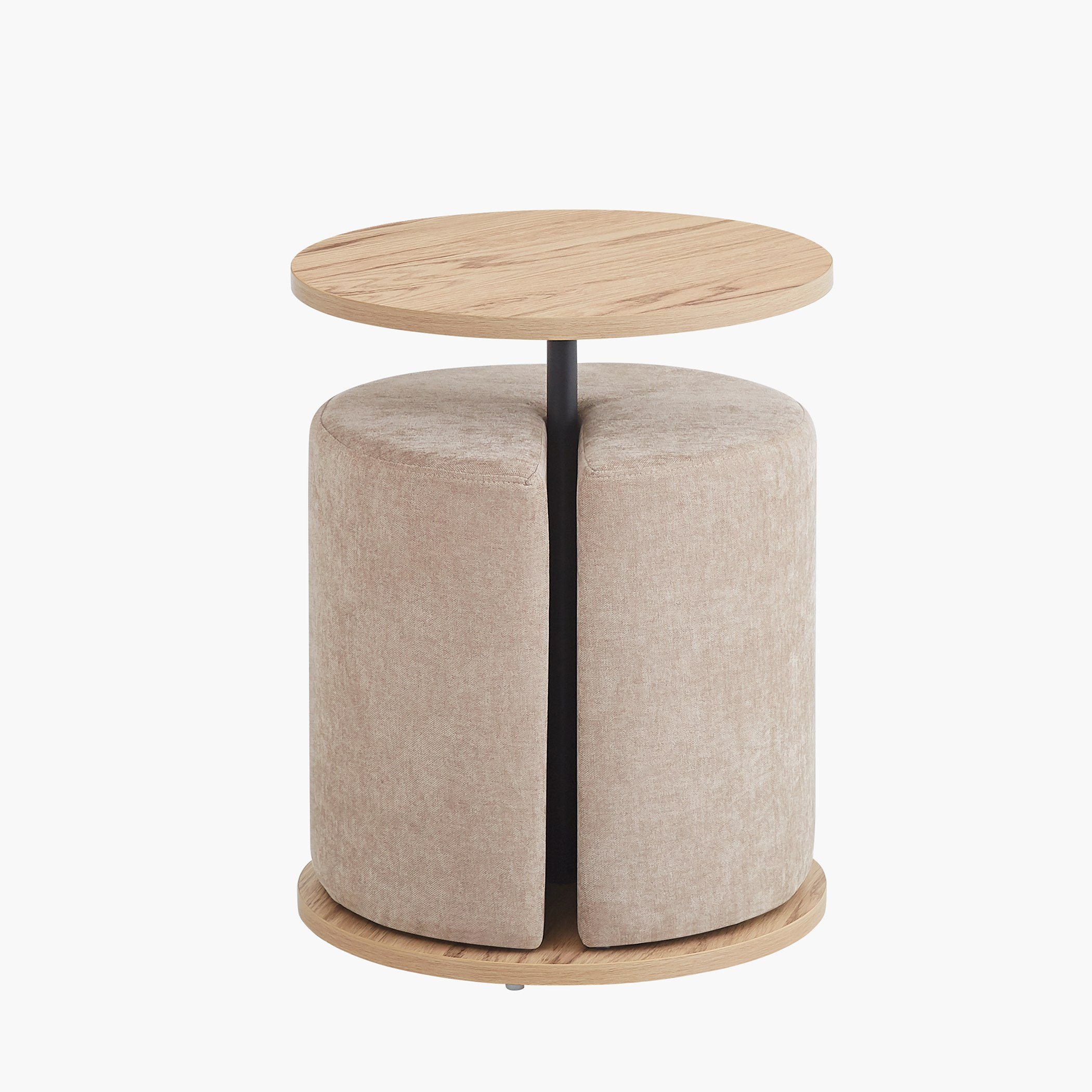 Movo-Trent Side Table with Upholstered Stool-hbxfurniture-livingroom-endtables-image-2