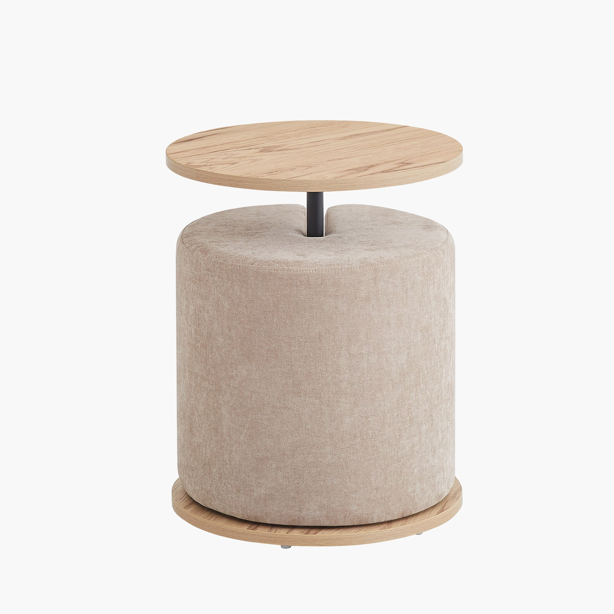 Movo-Trent Side Table with Upholstered Stool-hbxfurniture-livingroom-endtables-image-7
