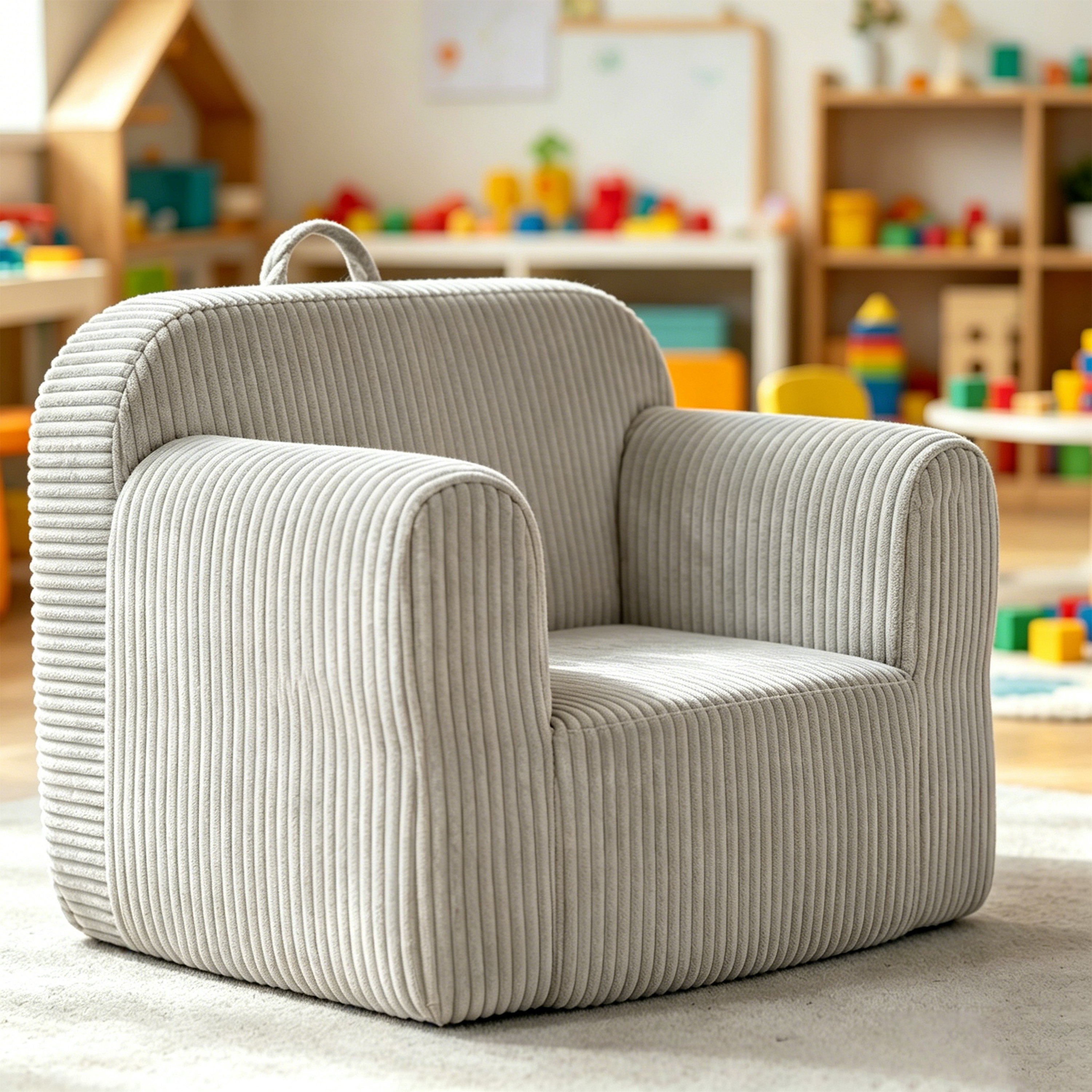Plush Kids Armchair-hbxfurniture-kidsroom-studychairs-image-1