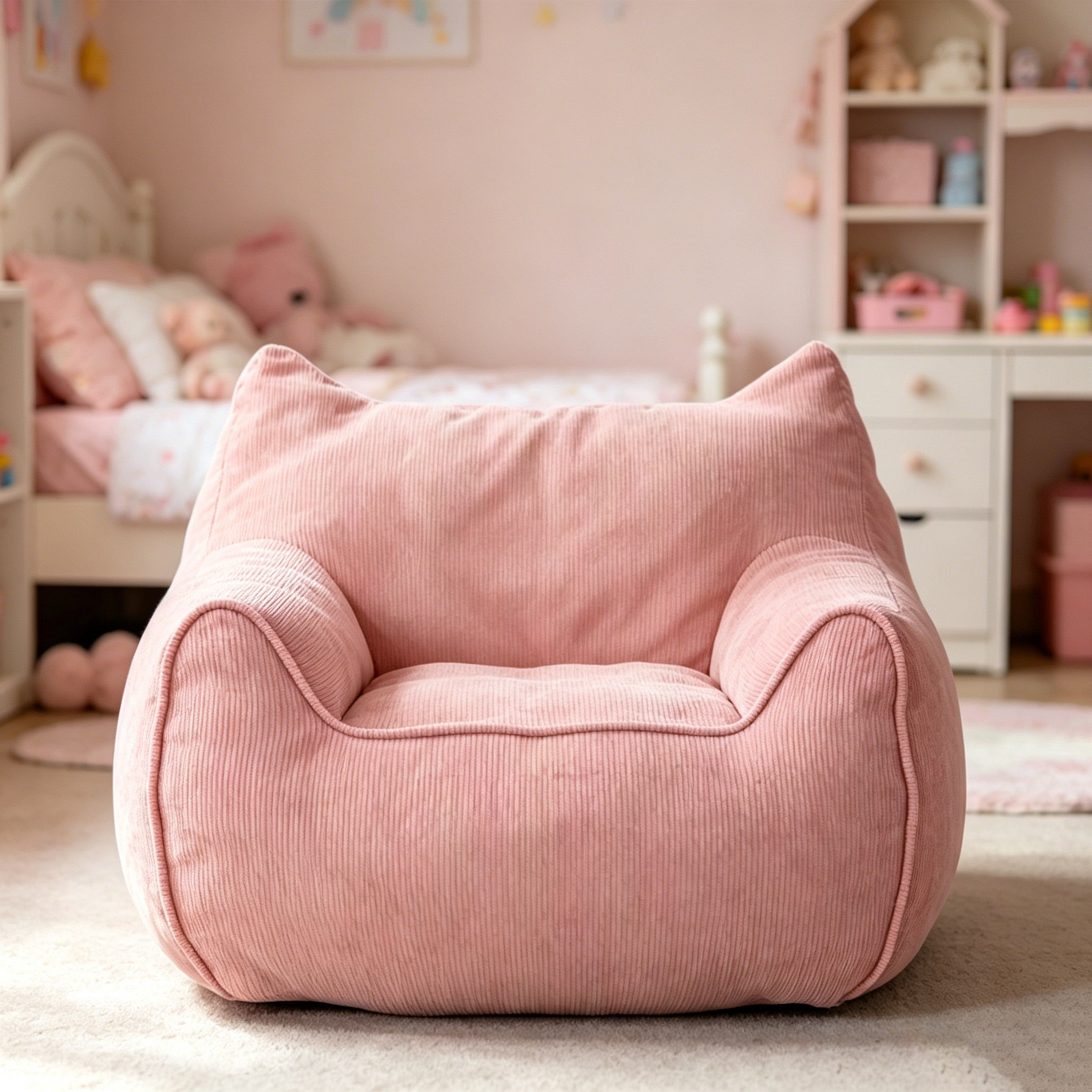 Comfy Plush Kids Armchair-hbxfurniture-kidsroom-studychairs-image-1