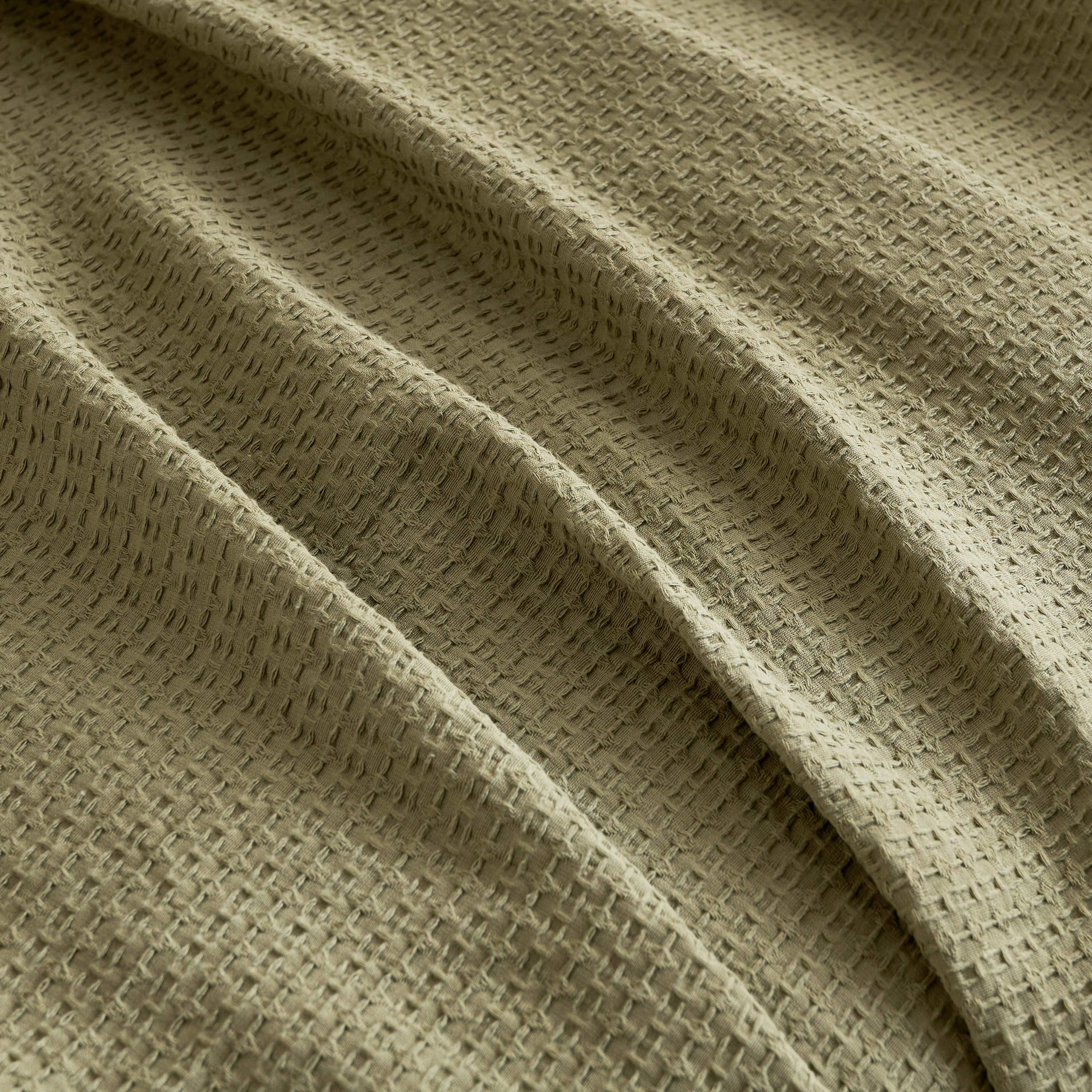 بطانية خفيفة قطن بتصميم الوافل دوما من ألبانيا - 130x170 سم-hbxdecorandfurnishings-bedding-throws-image-2