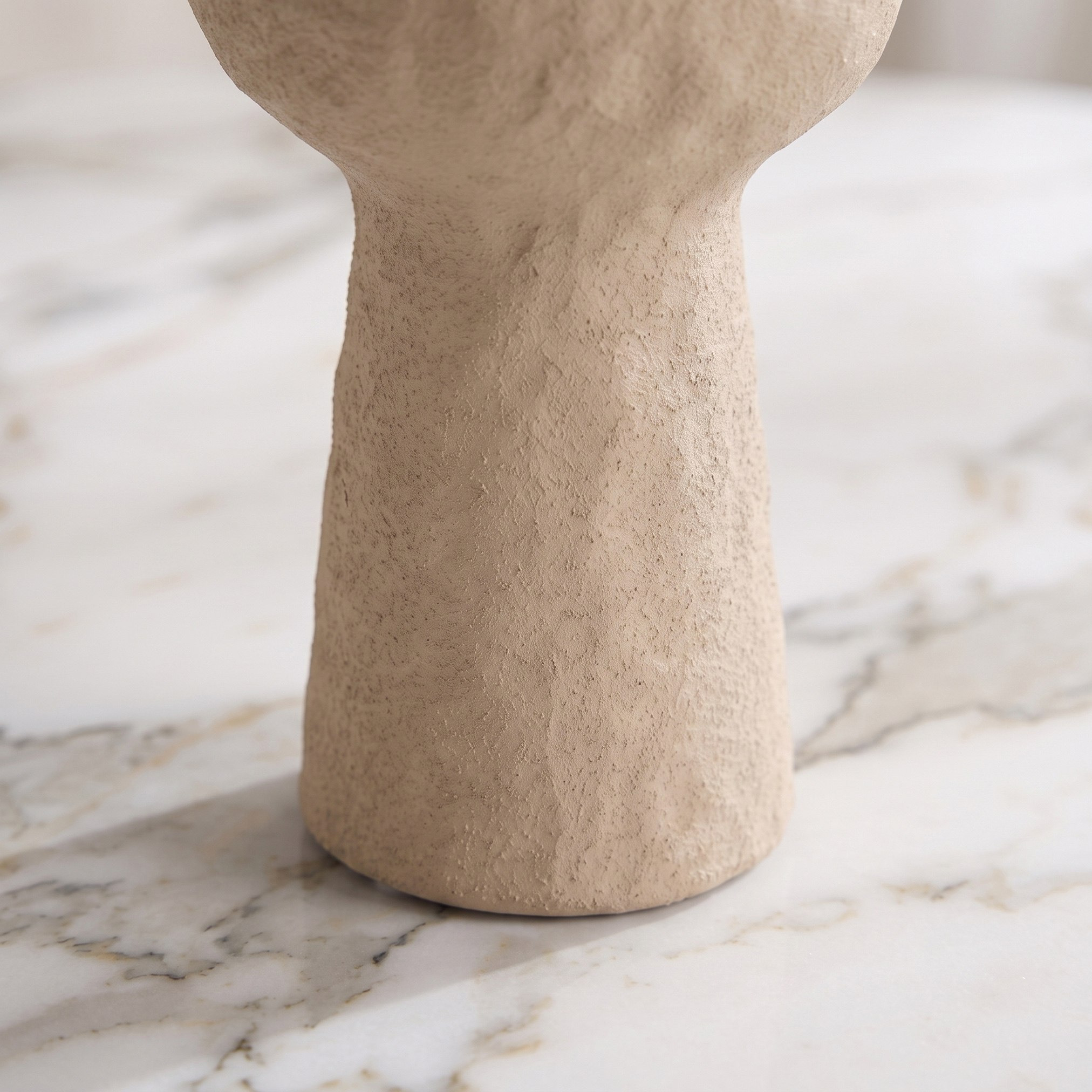 Audrey Madison Decorative Thumbprint Texture Ceramic Vase - 12x12x24 cm-hbxbedroom-decorandaccessories-vases-image-3