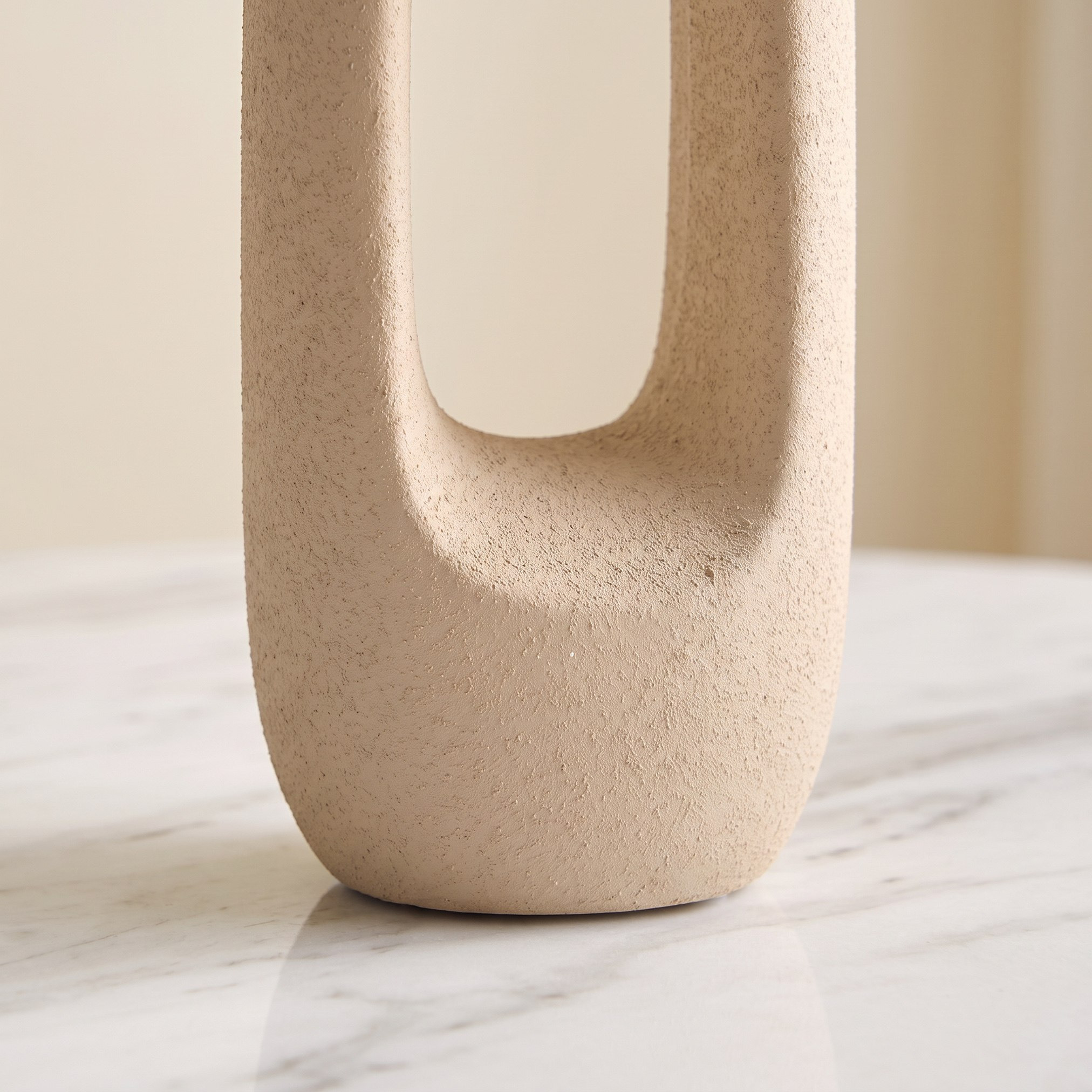 Audrey Madison Decorative Ceramic Oval Hollow Vase - 11.5x8.5x33 cm-hbxbedroom-decorandaccessories-vases-image-3