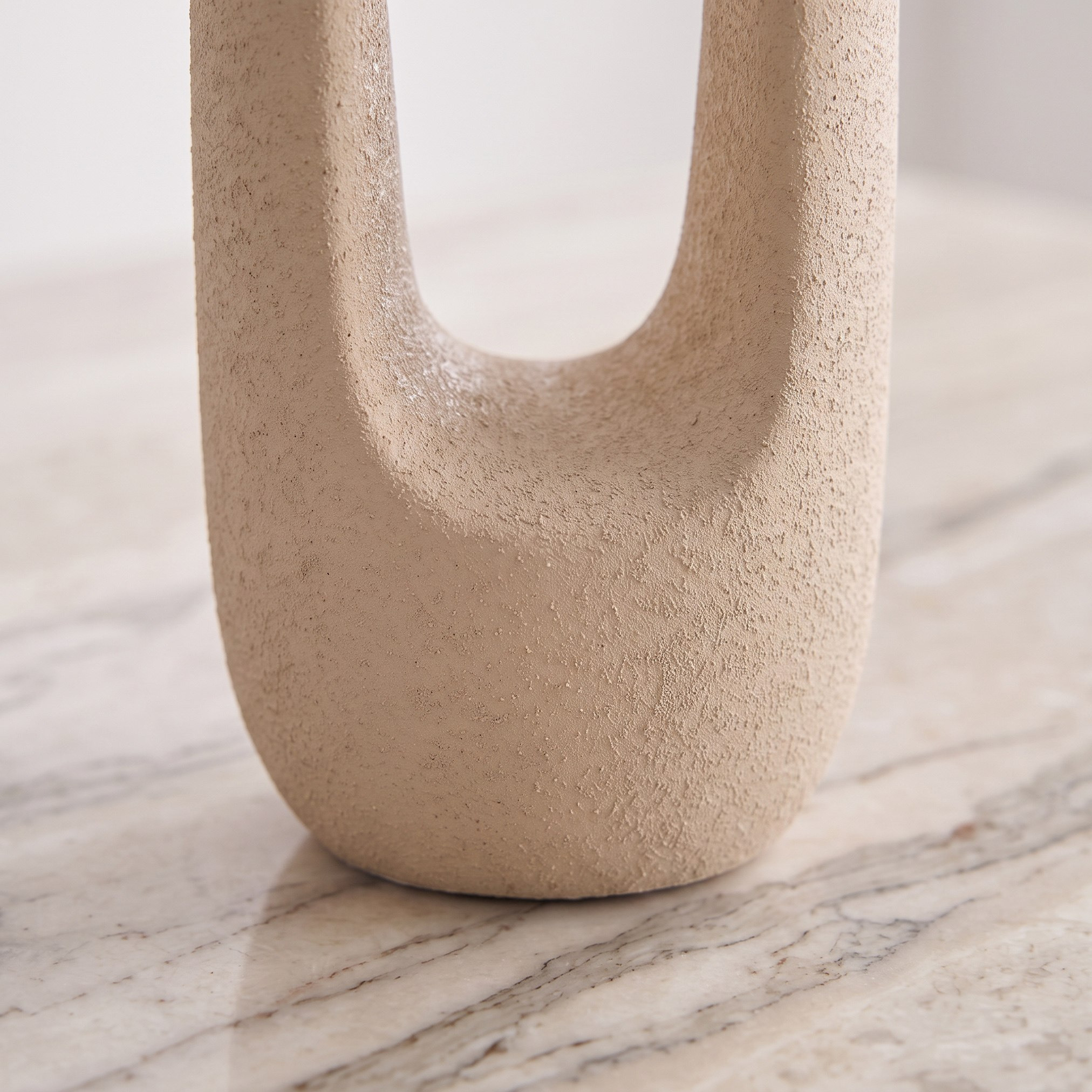 Audrey Madison Decorative Ceramic Oval Hollow Vase - 10.5x8x27 cm-hbxbedroom-decorandaccessories-vases-image-3