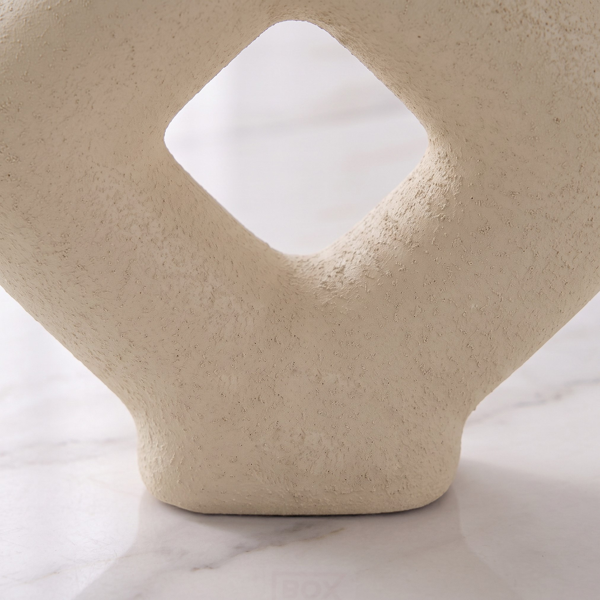 Audrey Madison Decorative Ceramic Geometric Hollow Vase - 22x6x26.5 cm-hbxbedroom-decorandaccessories-vases-image-3