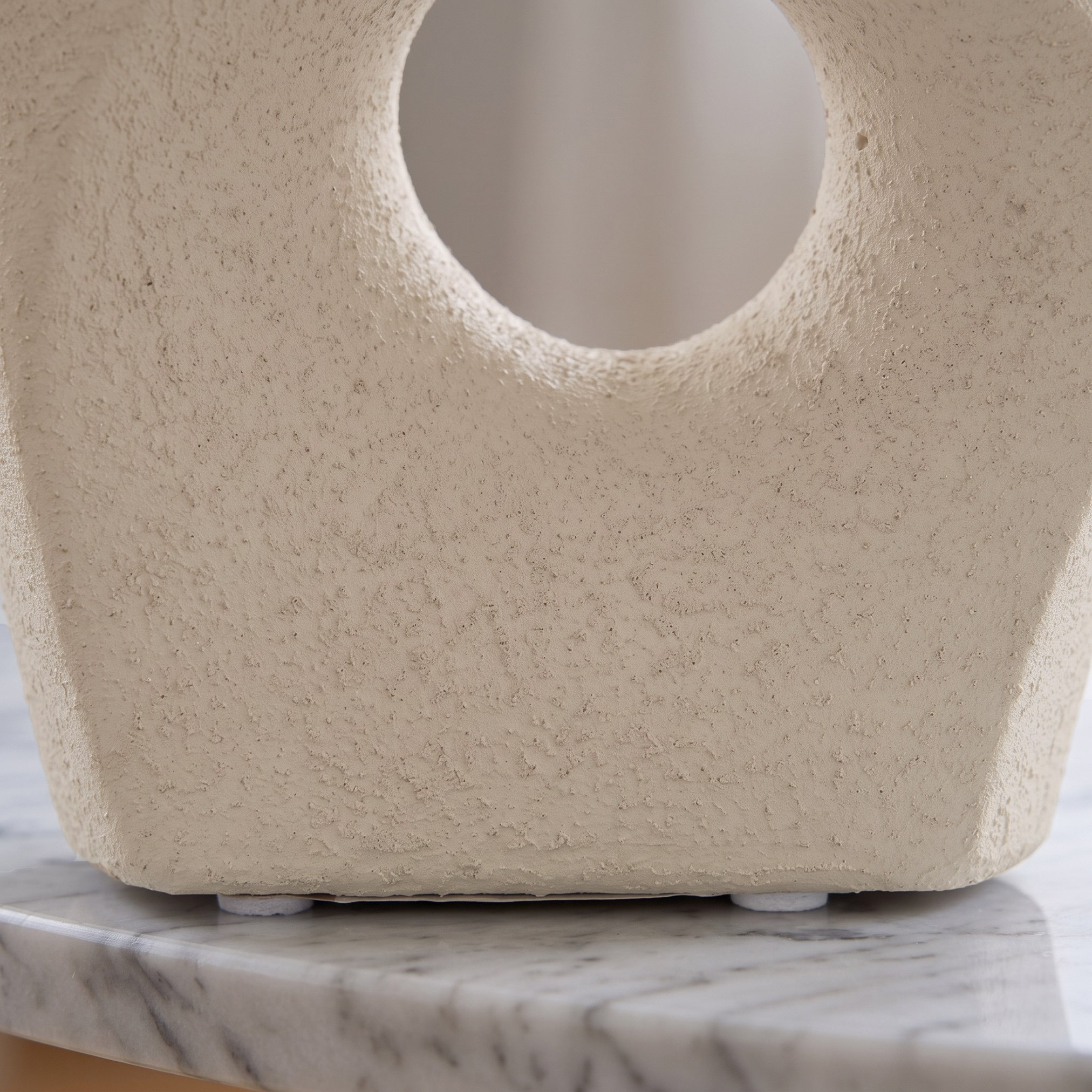 Audrey-Madison Hollow Ceramic Abstract Decorative Vase - 19x7x23 cm-hbxbedroom-decorandaccessories-vases-image-3