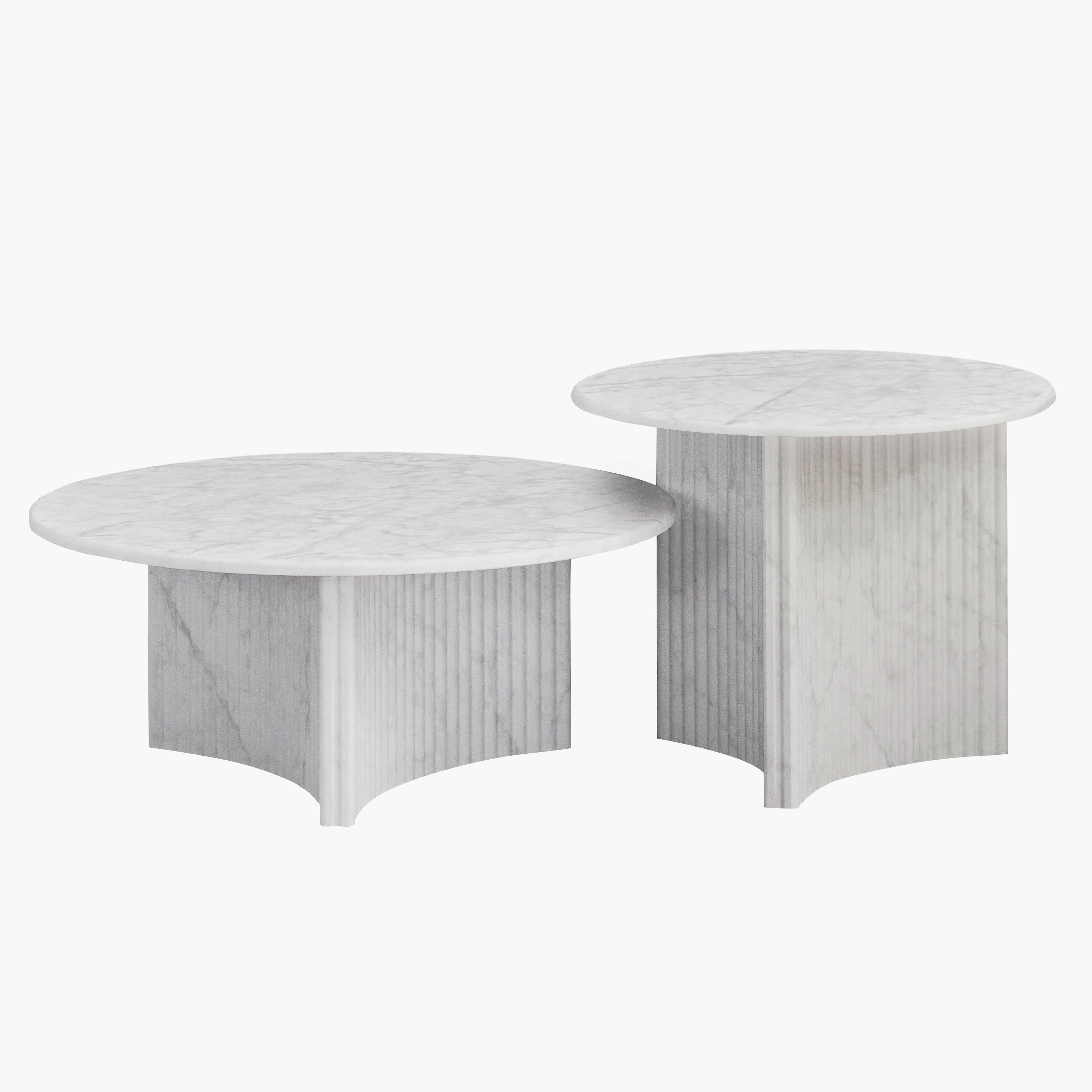 Scoop 2-Piece Marble Top Coffee Table Set-hbxlivingroom-tablesandstands-coffeetables-image-4