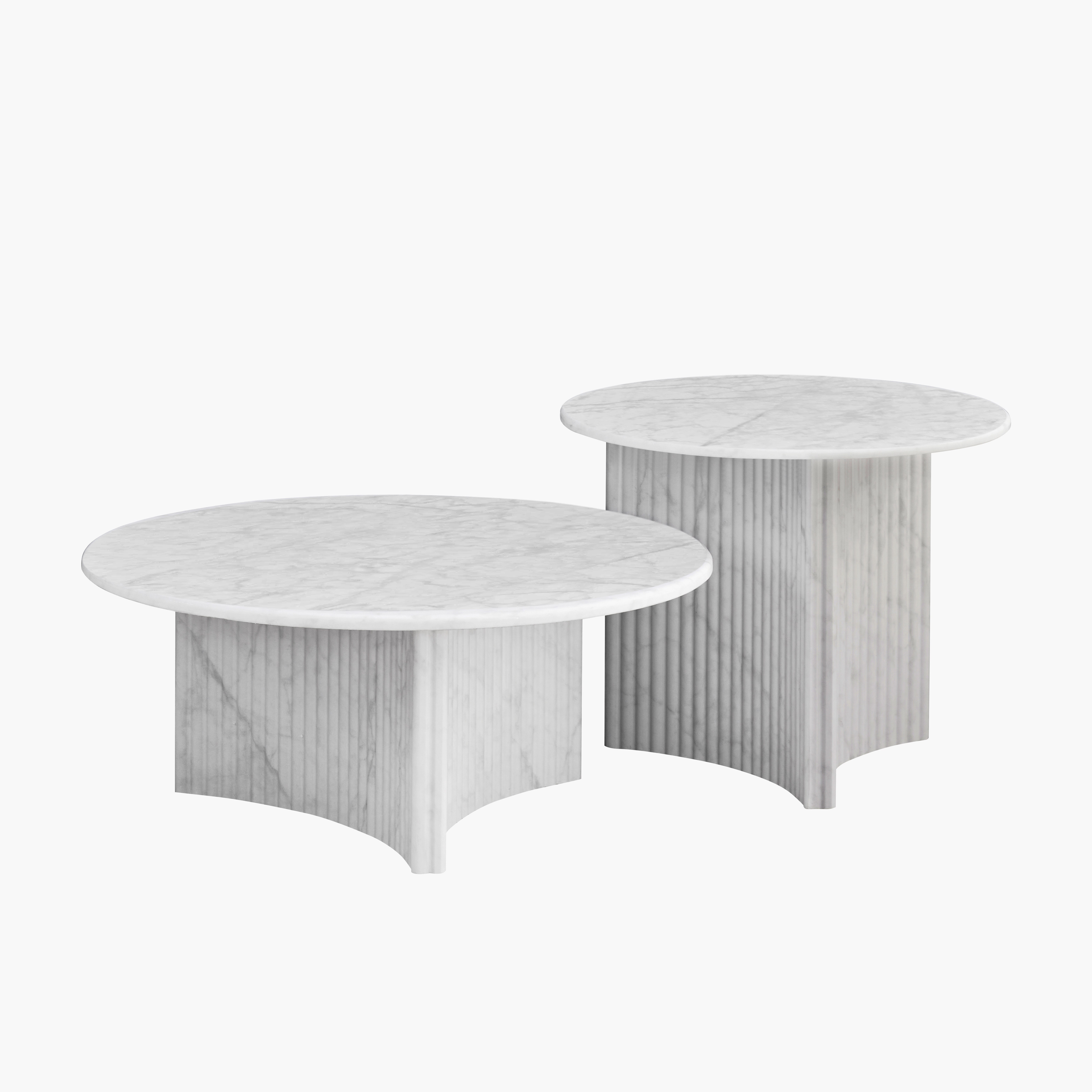 Scoop 2-Piece Marble Top Coffee Table Set-hbxlivingroom-tablesandstands-coffeetables-image-5