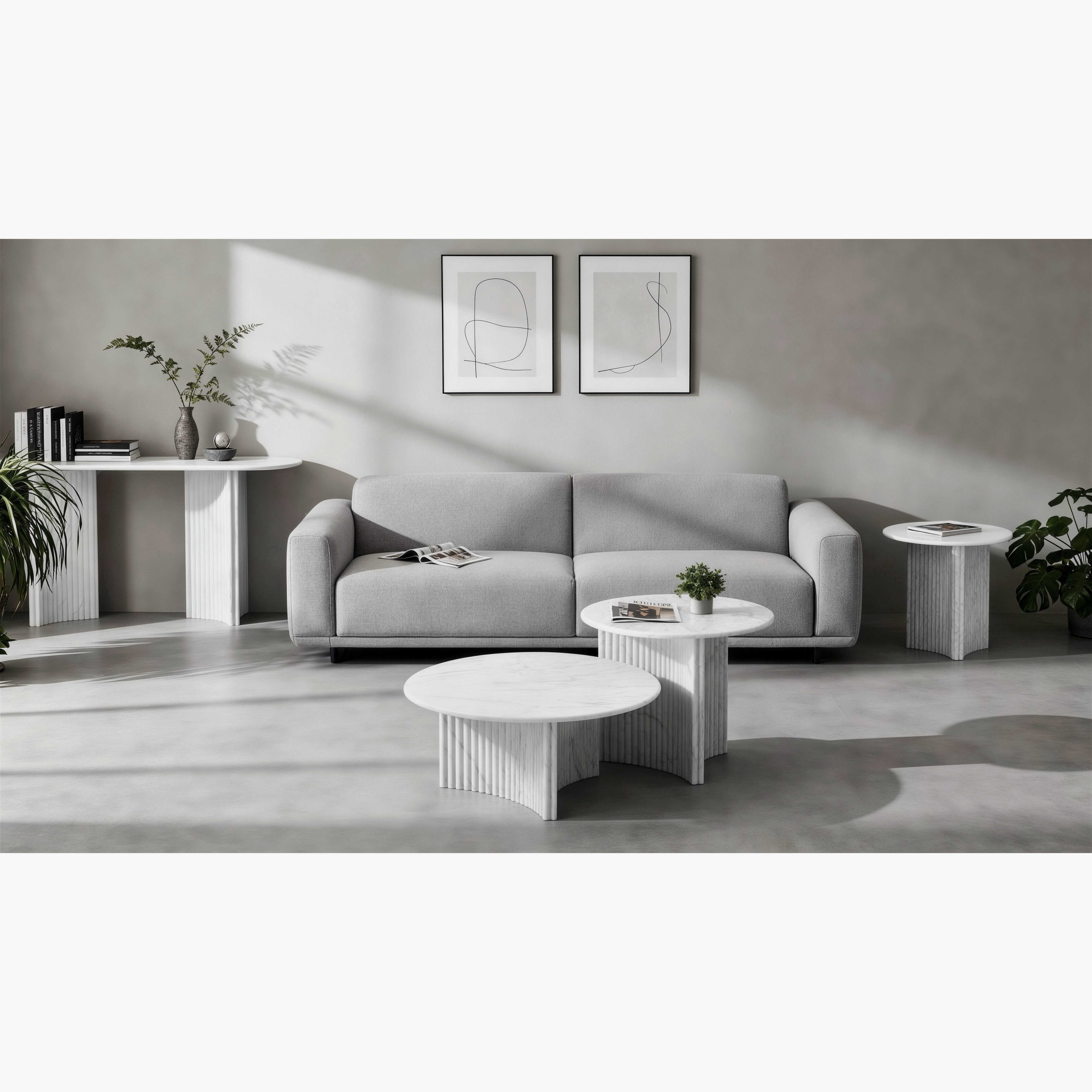 Scoop 2-Piece Marble Top Coffee Table Set-hbxlivingroom-tablesandstands-coffeetables-image-9